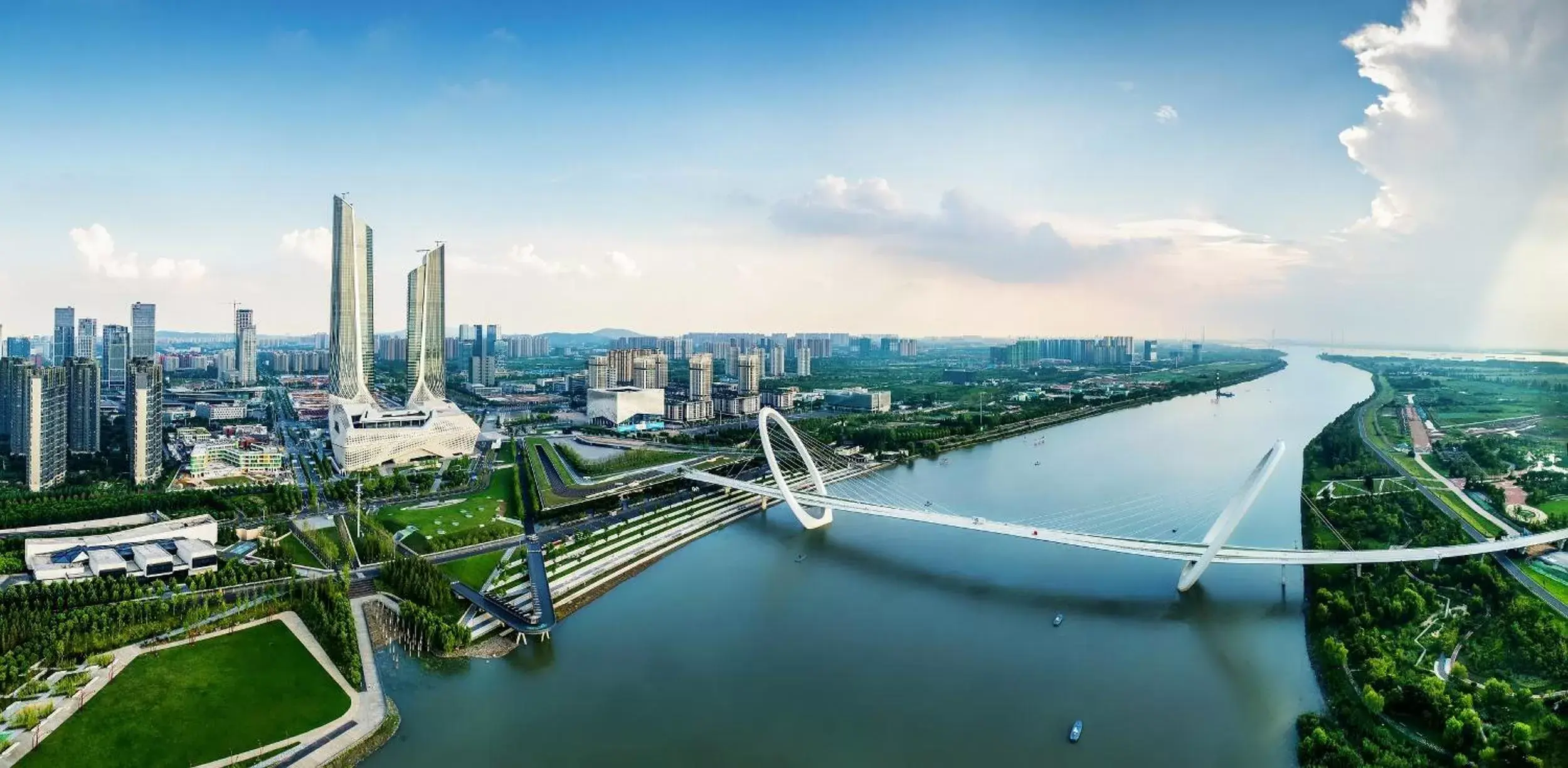 Bird's eye view, Bird's-eye View in Jumeirah Nanjing Hotel