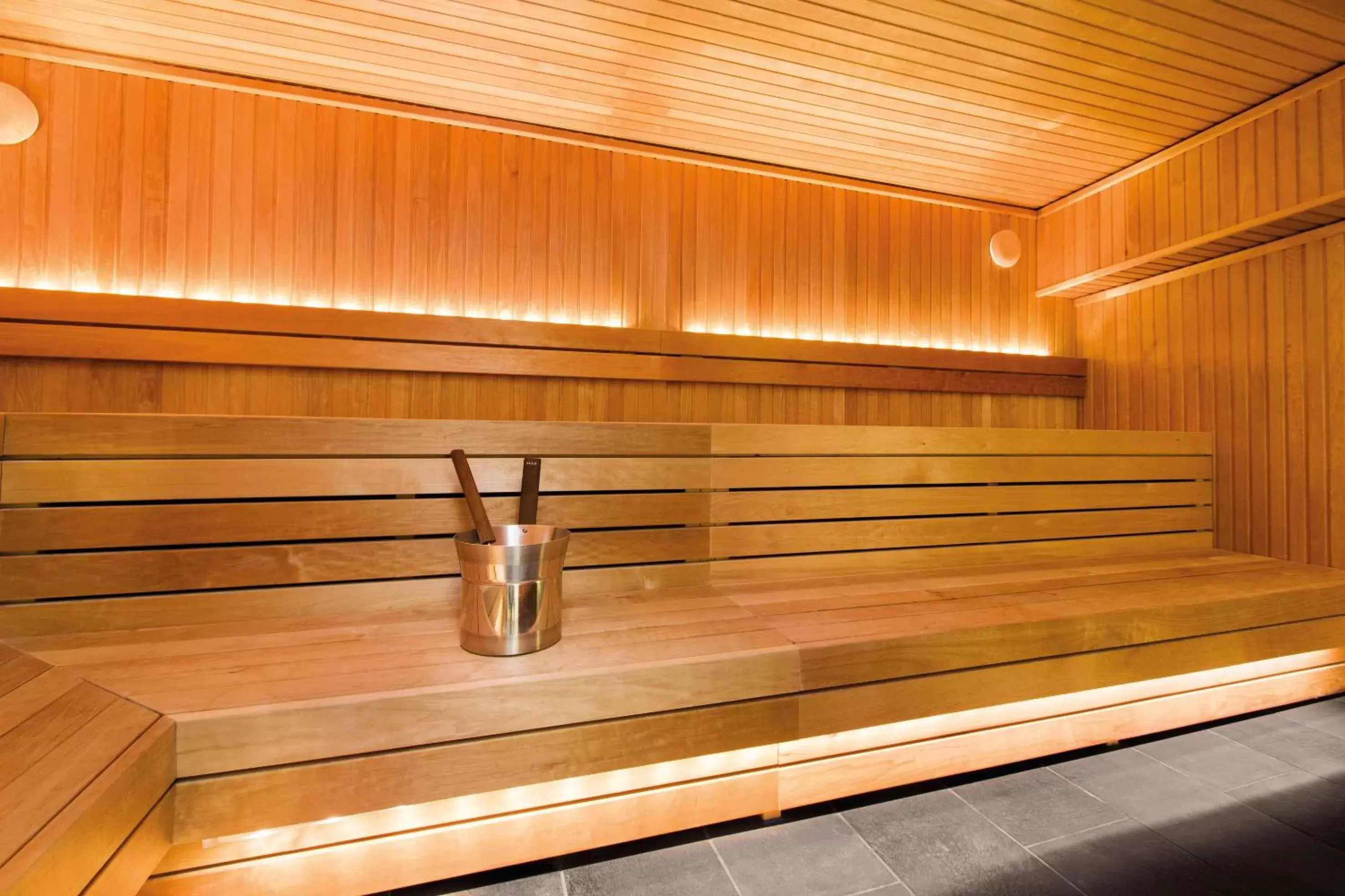 Sauna in Elite Hotel Arcadia