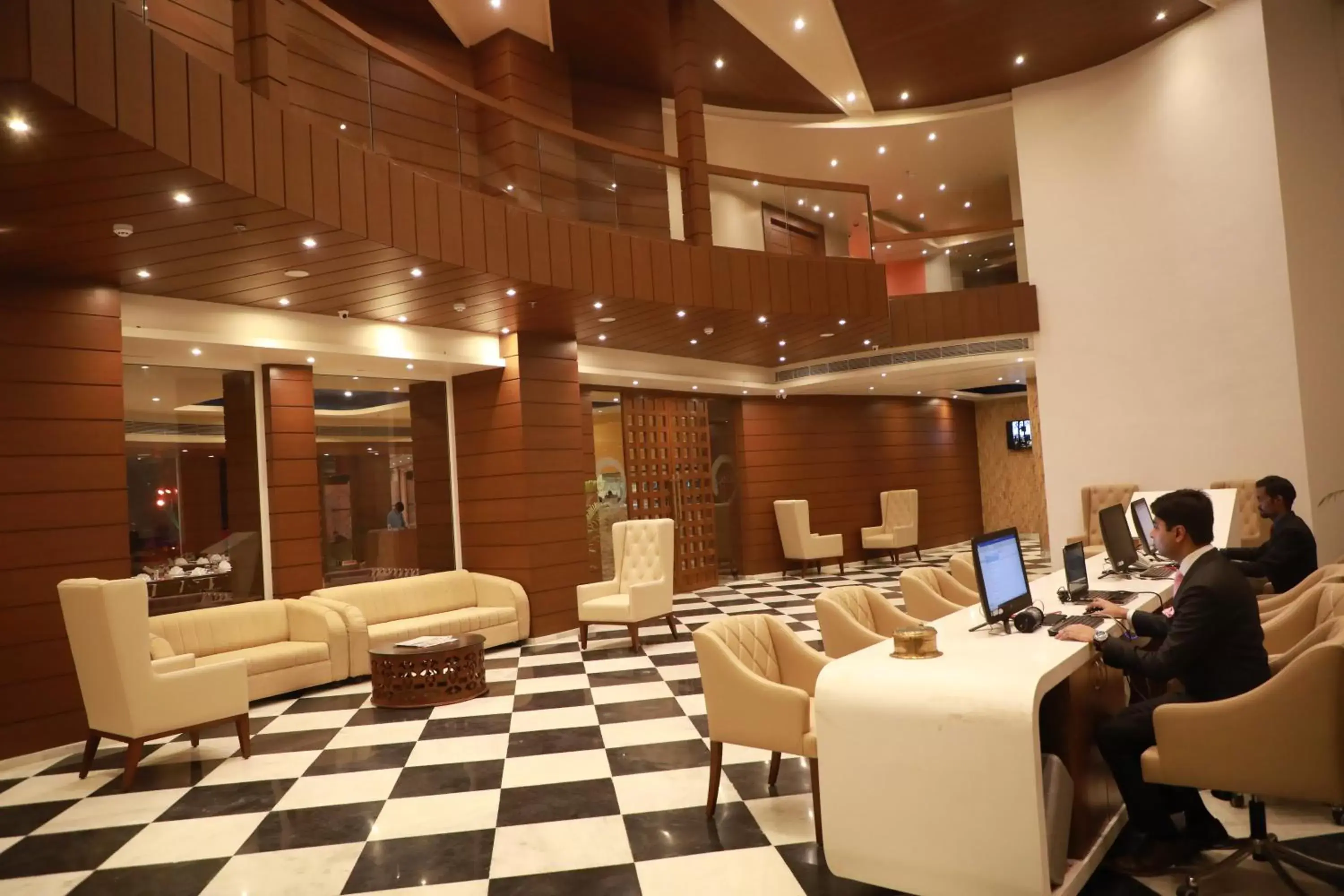 Lobby or reception in juSTa Sajjangarh Resort & Spa