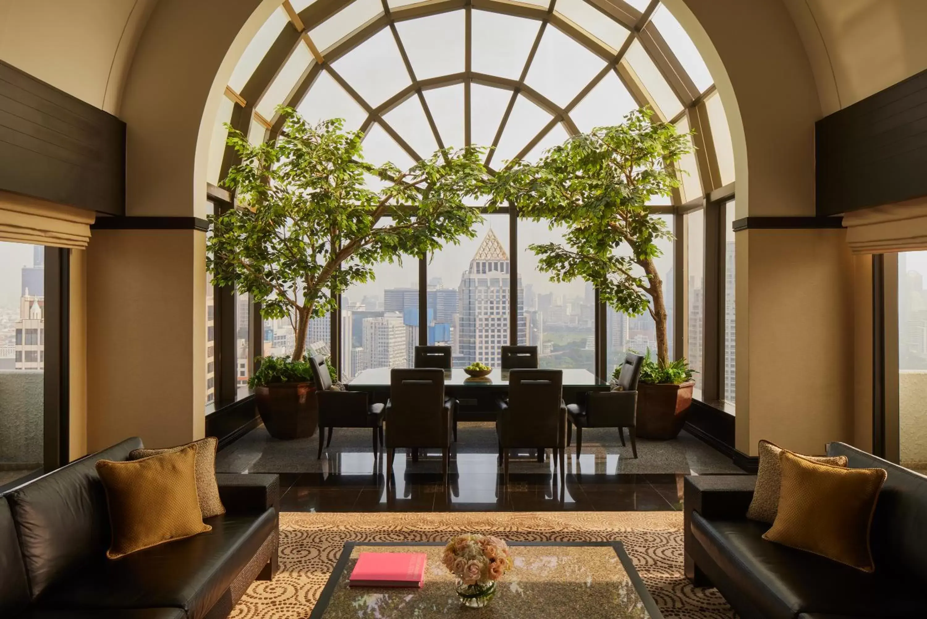 Living room in Banyan Tree Bangkok - SHA Extra Plus Certified