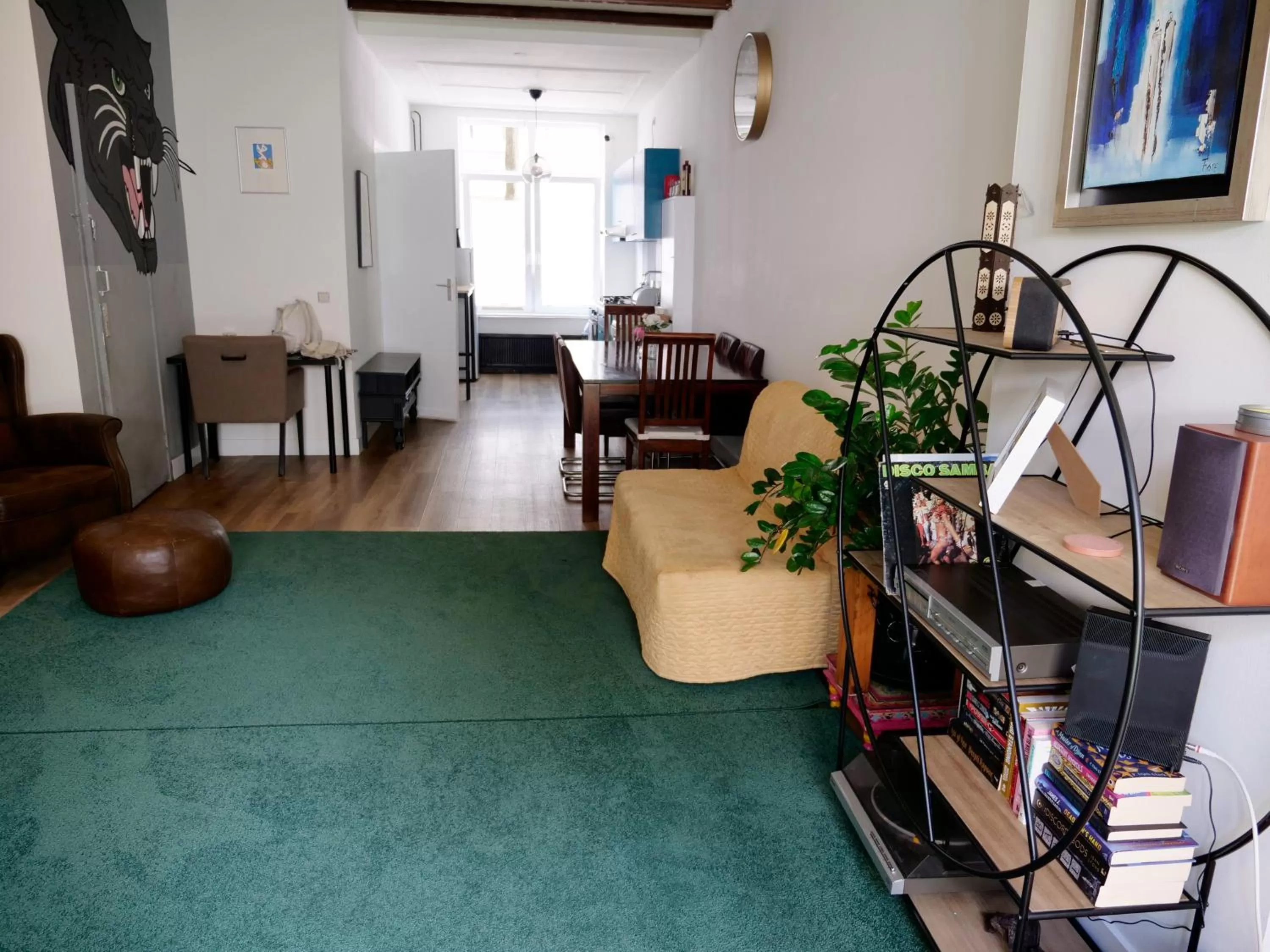 Living room in The Diesel Bed and Breakfast
