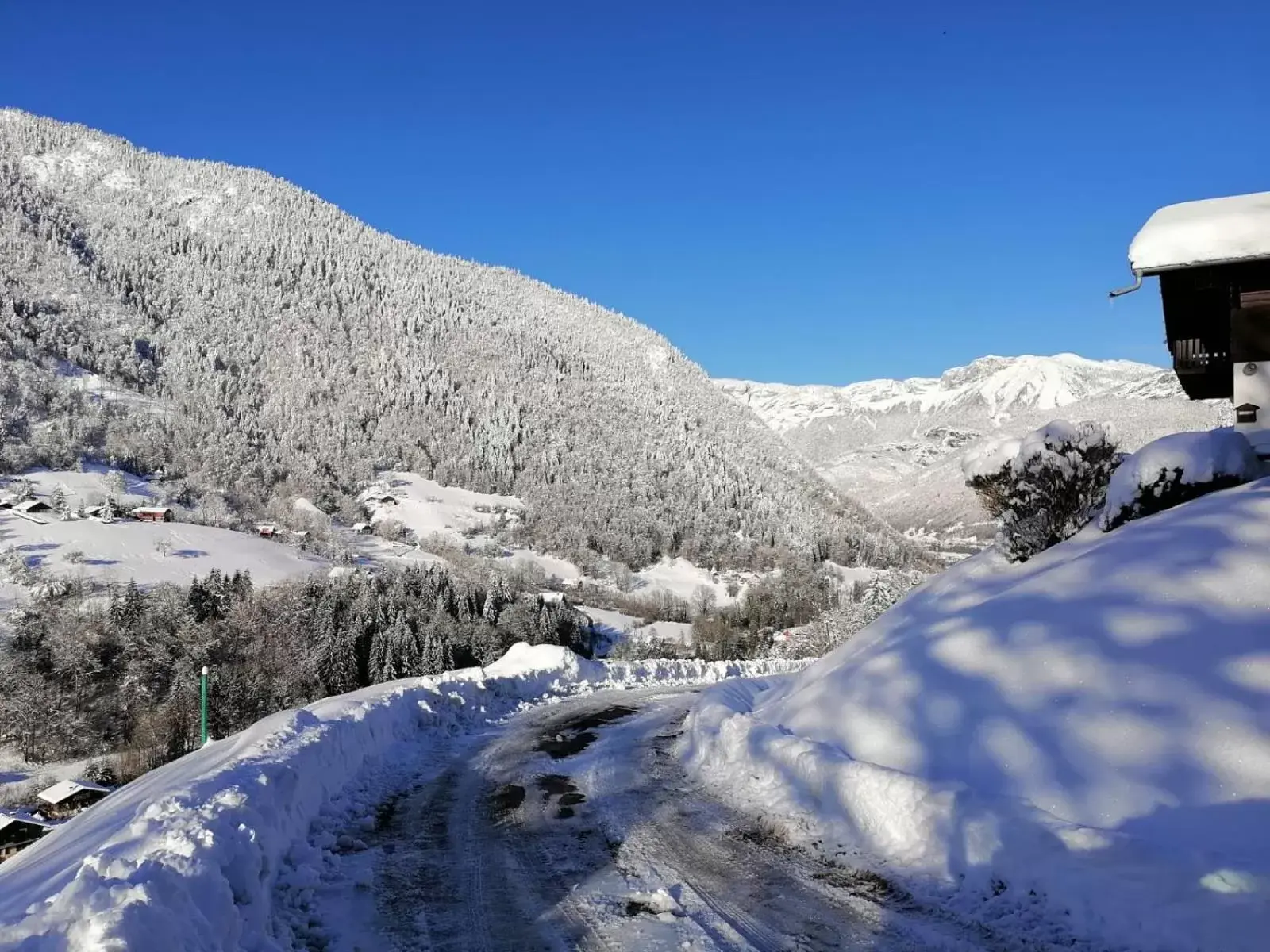 Winter in Auberge Du Fraizier