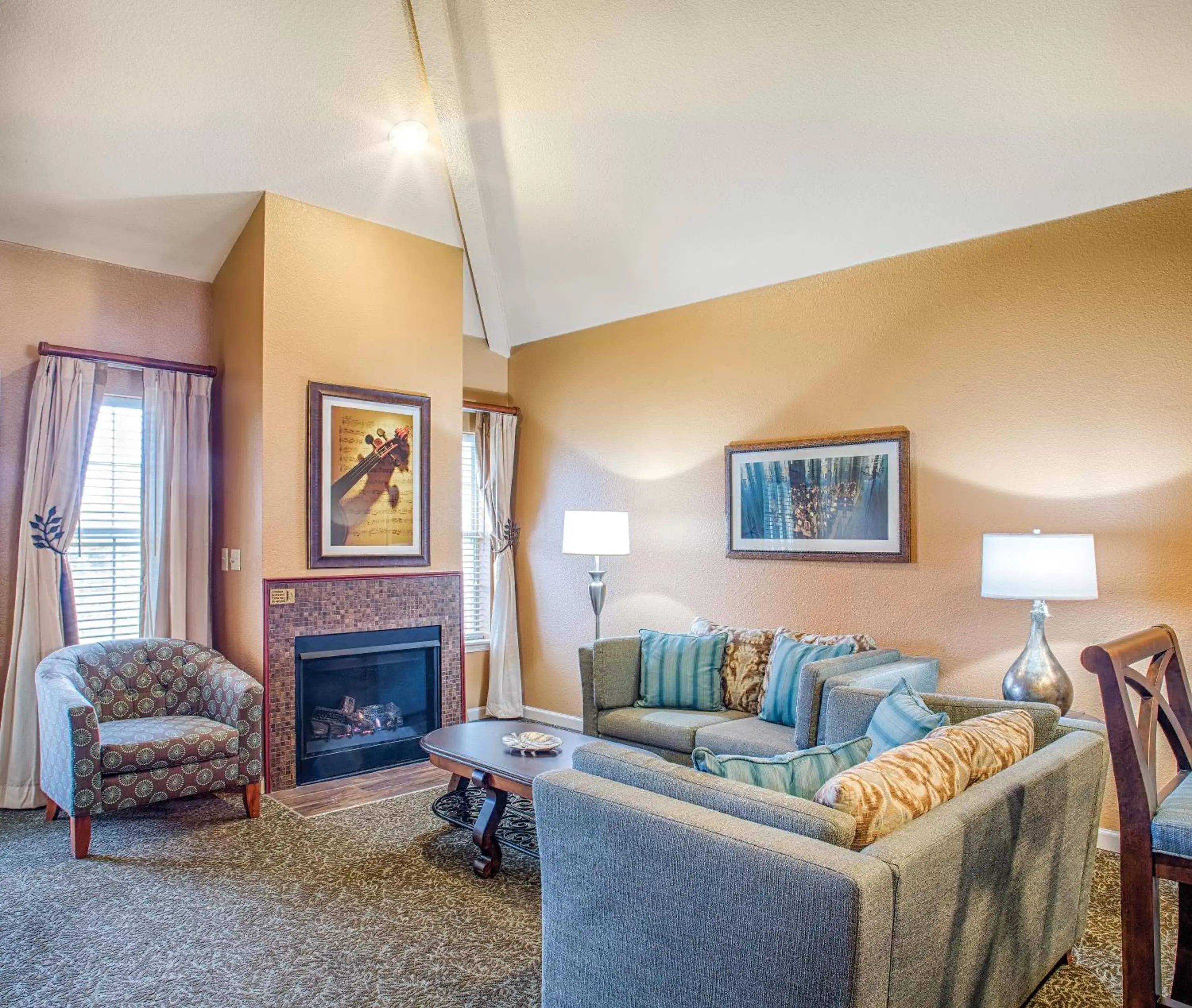 Living room, Seating Area in WorldMark Branson