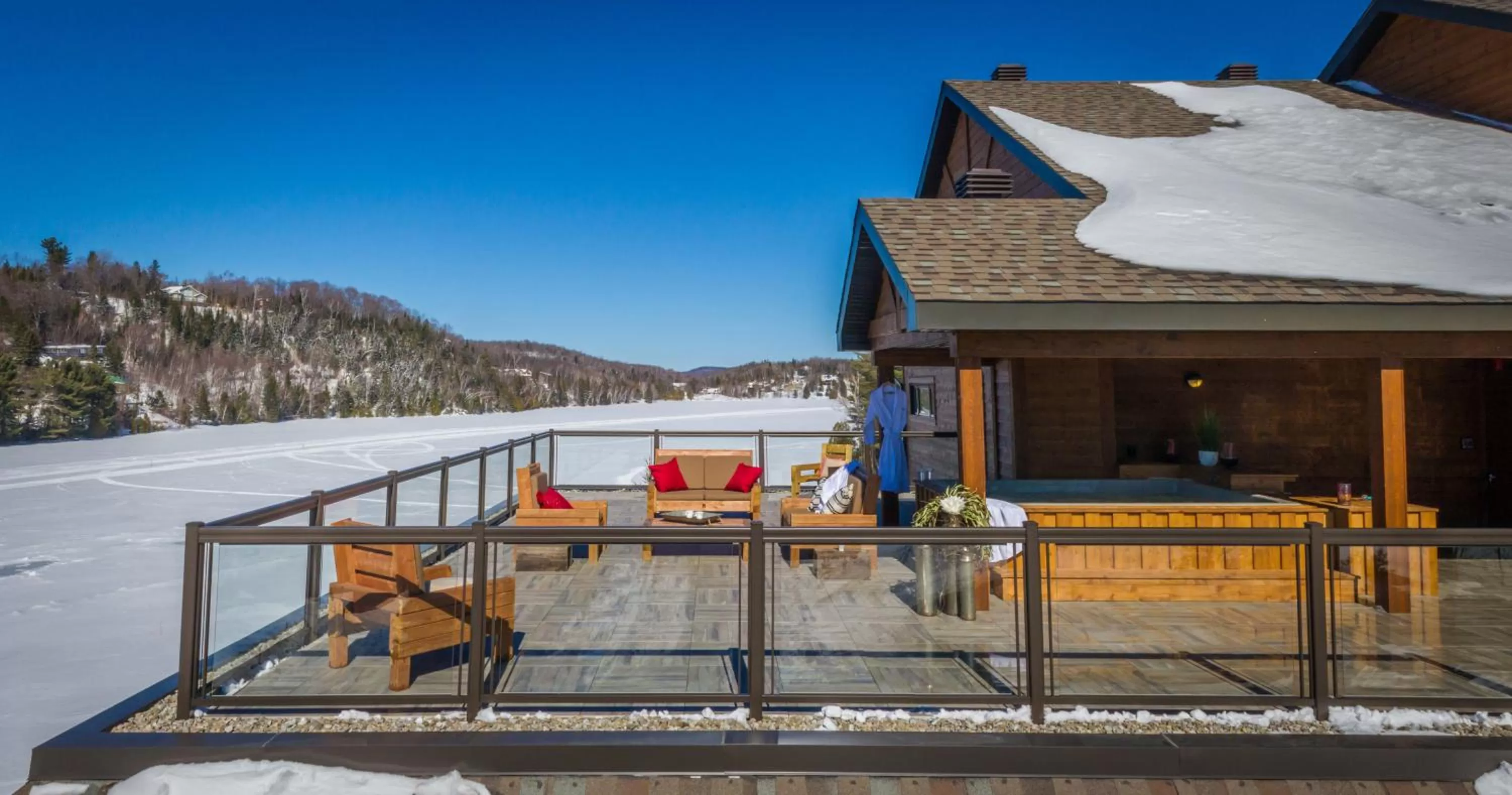 Hot Tub in Le Viking Resort