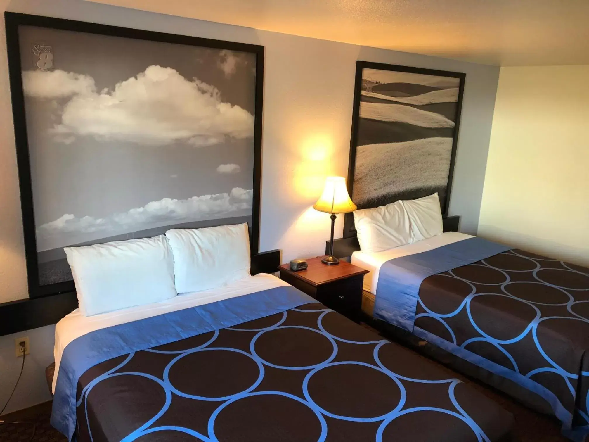 Queen Room with Two Queen Beds - Non-Smoking in Super 8 by Wyndham Lewiston