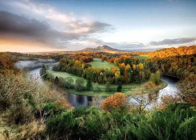 Hiking, Natural Landscape in Dryburgh Arms Pub with Rooms
