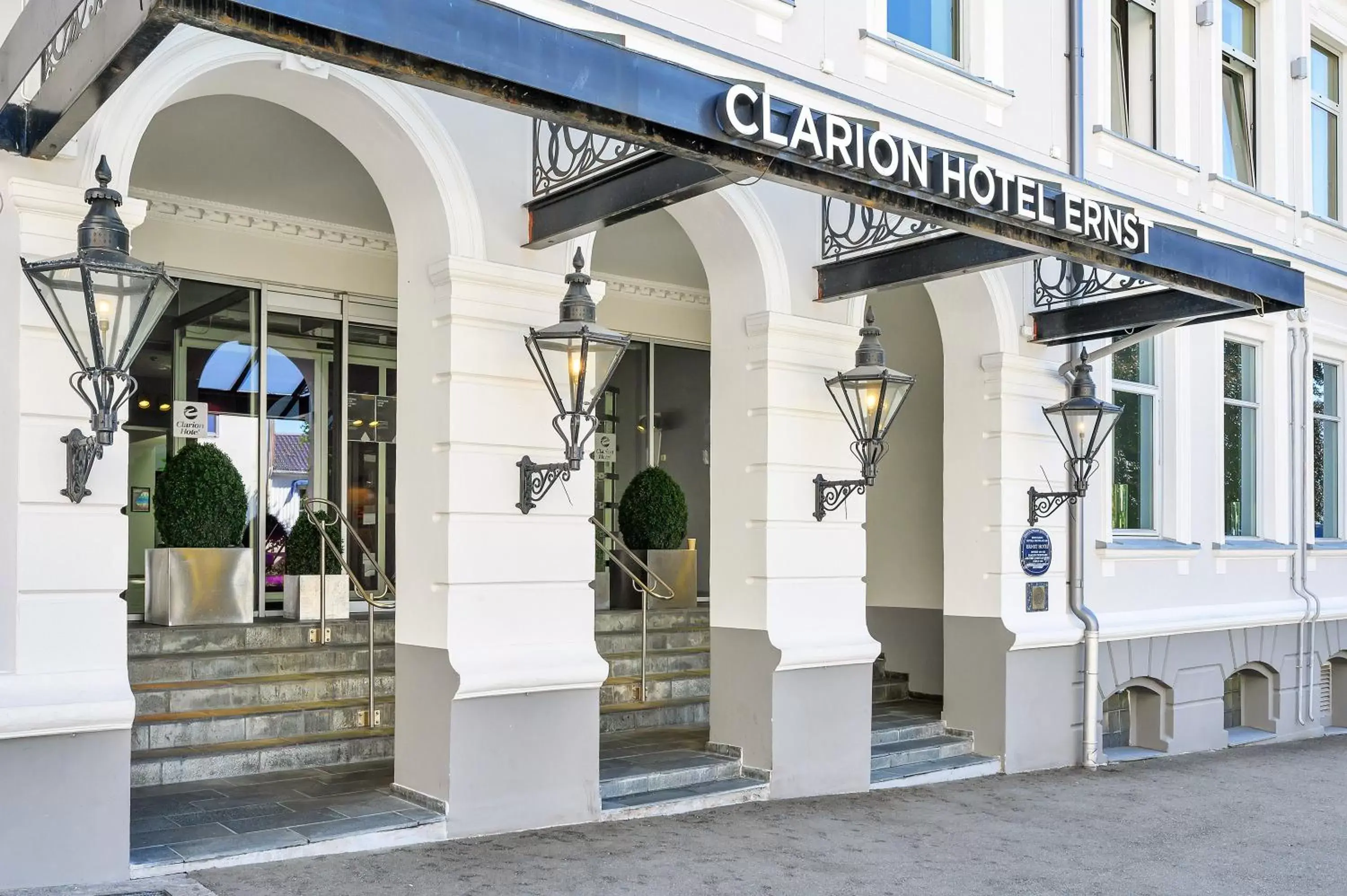 Property building in Clarion Hotel Ernst Property building in Clarion Hotel Ernst