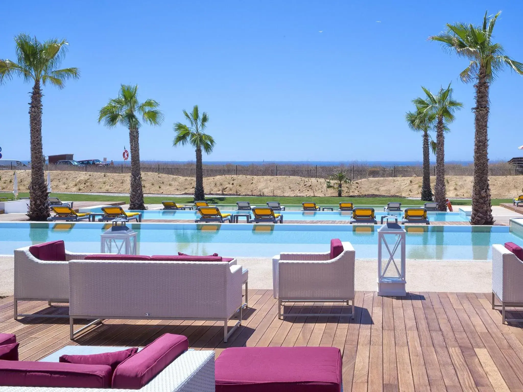 Balcony/Terrace, Swimming Pool in Pestana Alvor South Beach Premium Suite Hotel