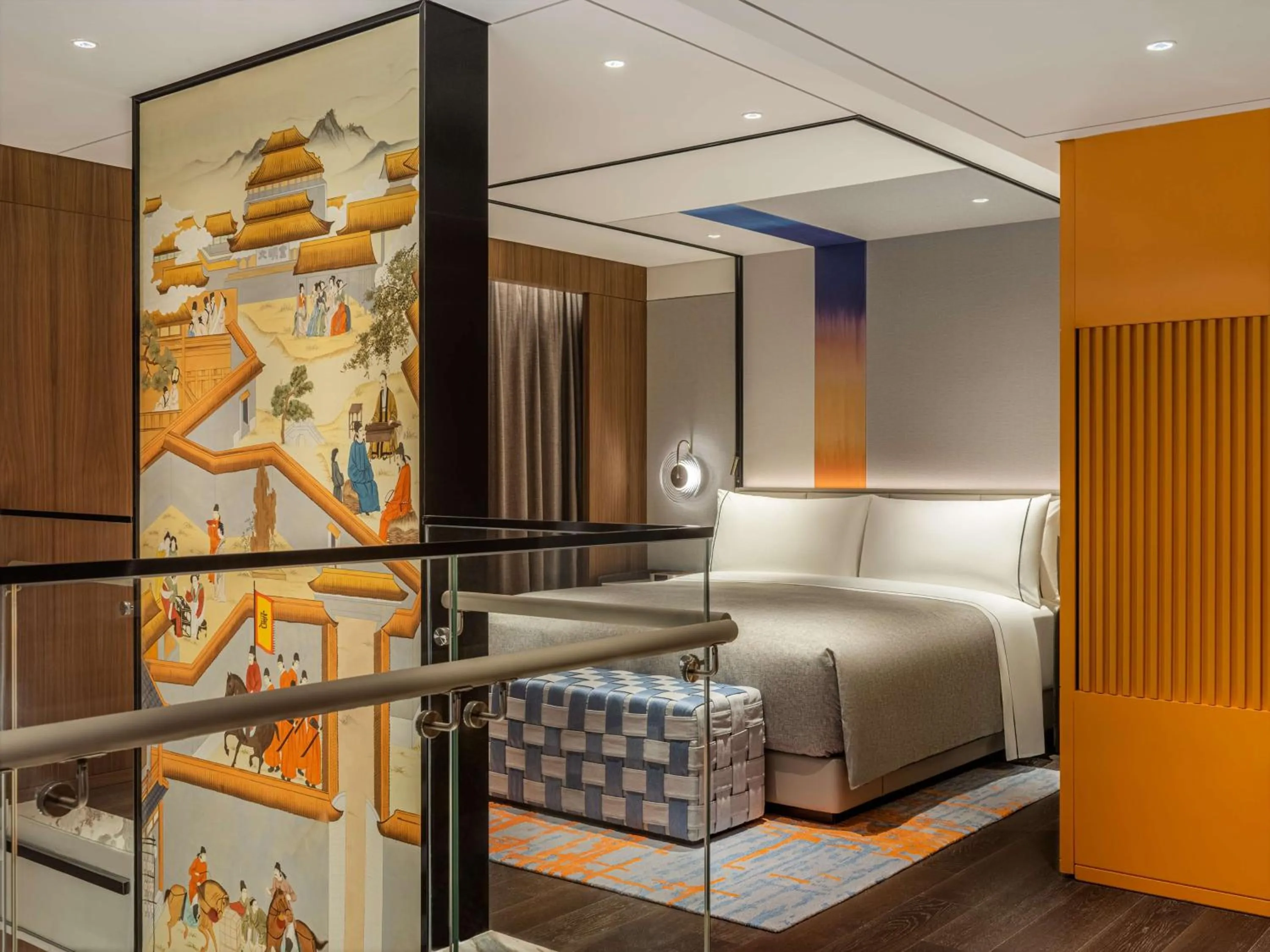 Bed in Canopy by Hilton Xi'an Qujiang