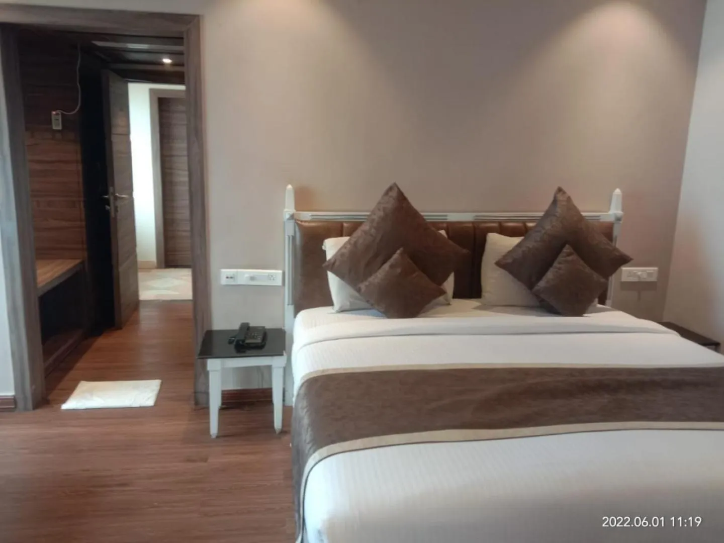 Bed in Hotel Shree Hari