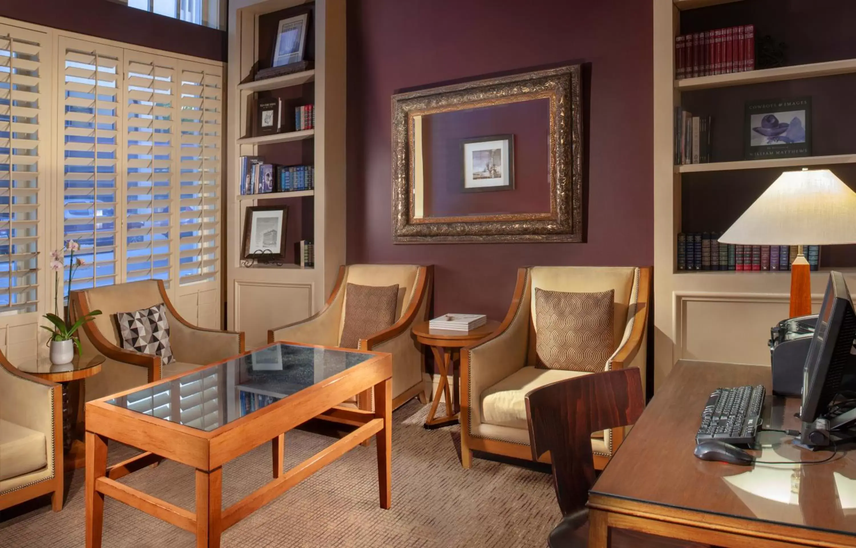 Library, Seating Area in The Ashton Hotel