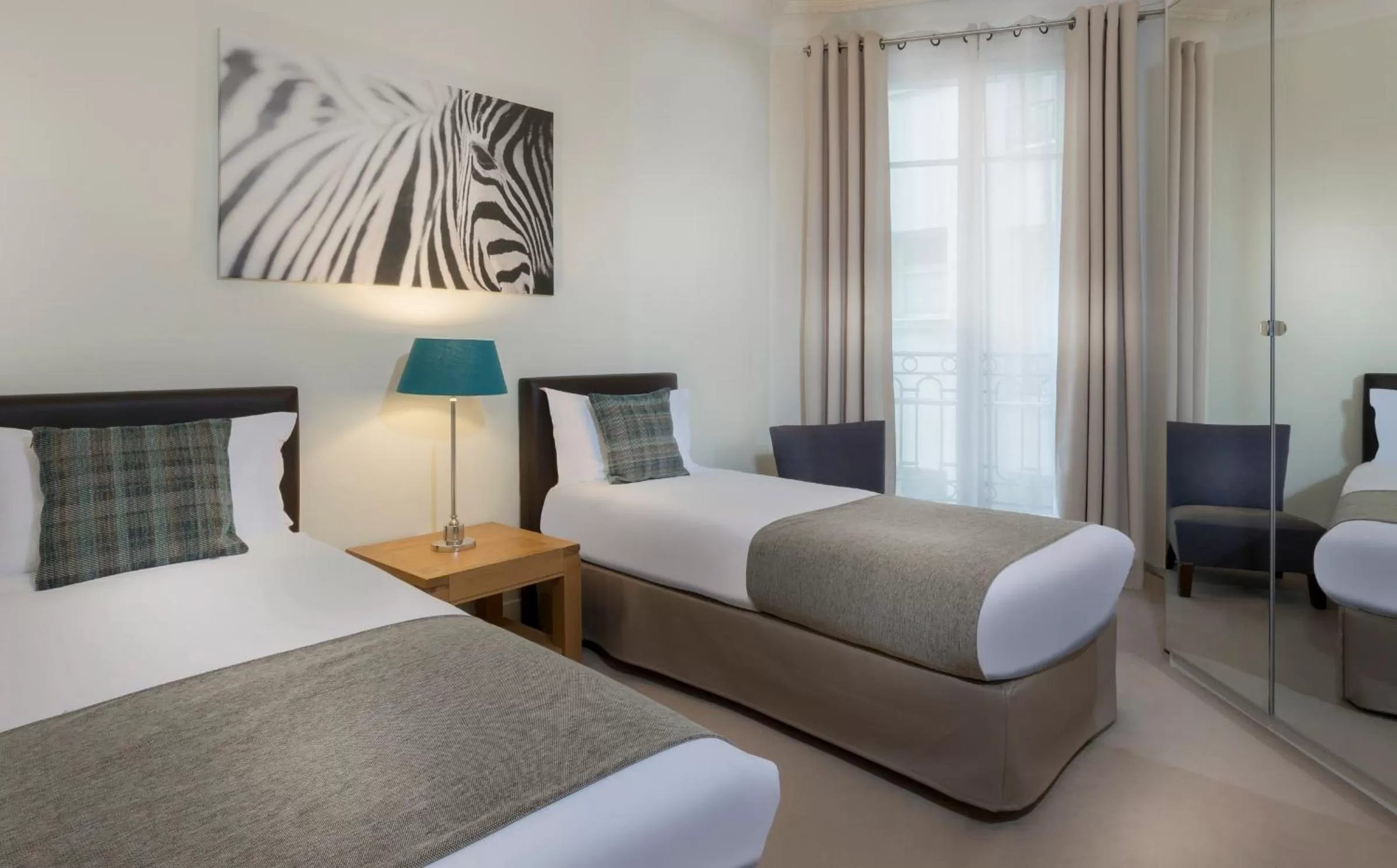 Bedroom, Bed in Résidence Charles Floquet