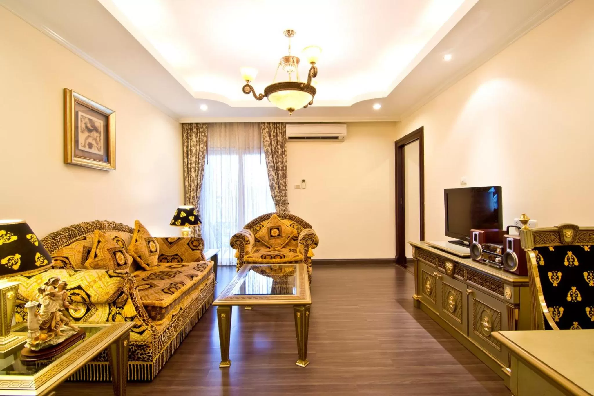 Living room in LK Royal Suite