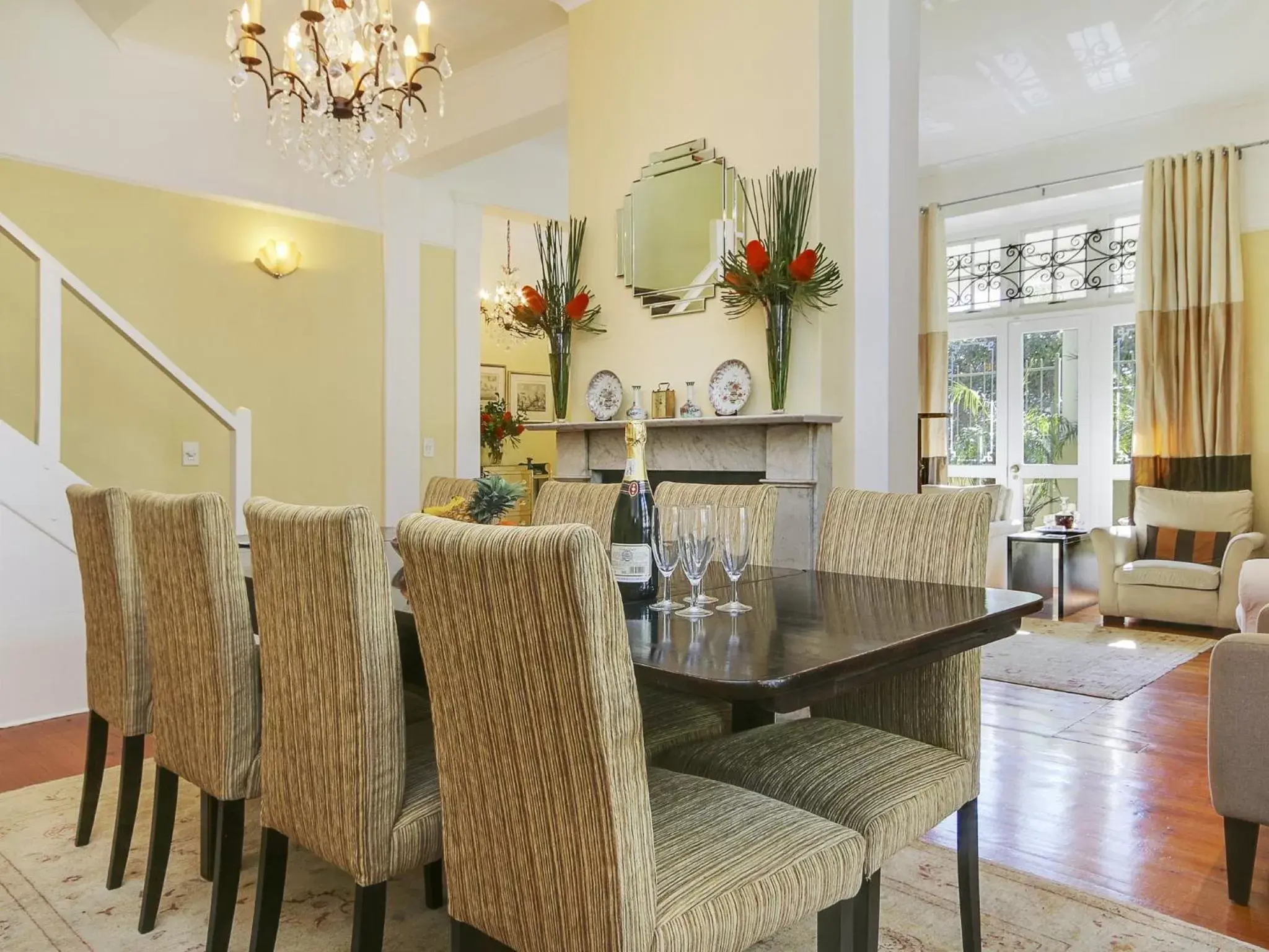 Dining area, Restaurant/Places to Eat in Liberty Lodge Guest House