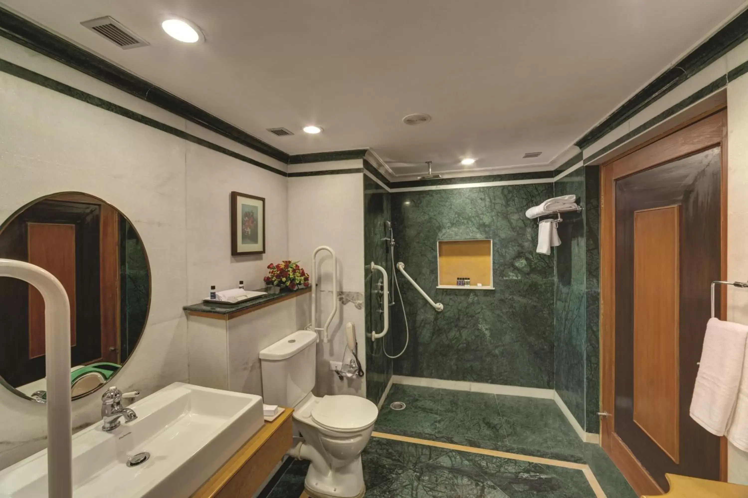 Bathroom in Ramada Udaipur Resort & Spa