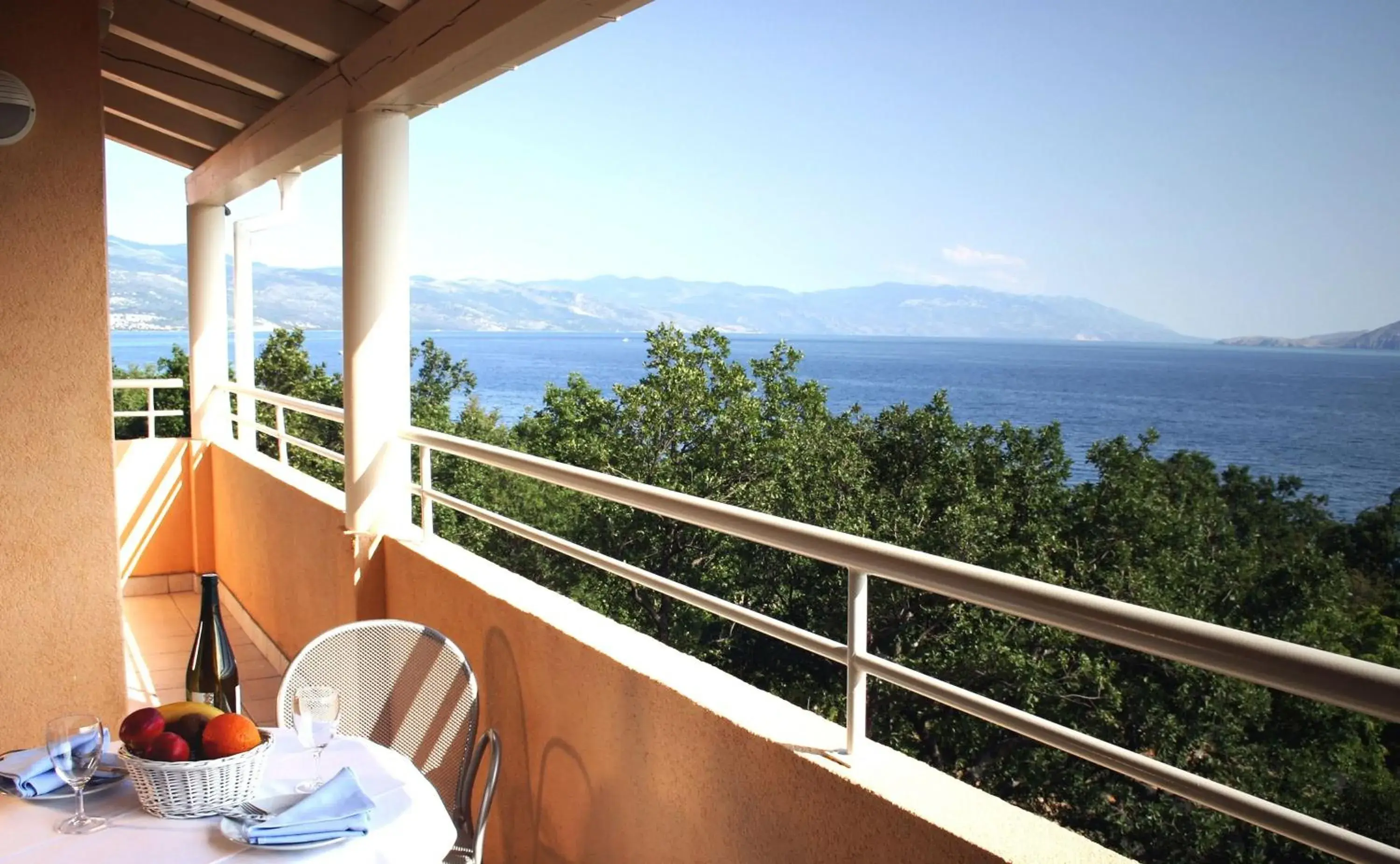 Balcony/Terrace in Wyndham Grand Novi Vinodolski Resort