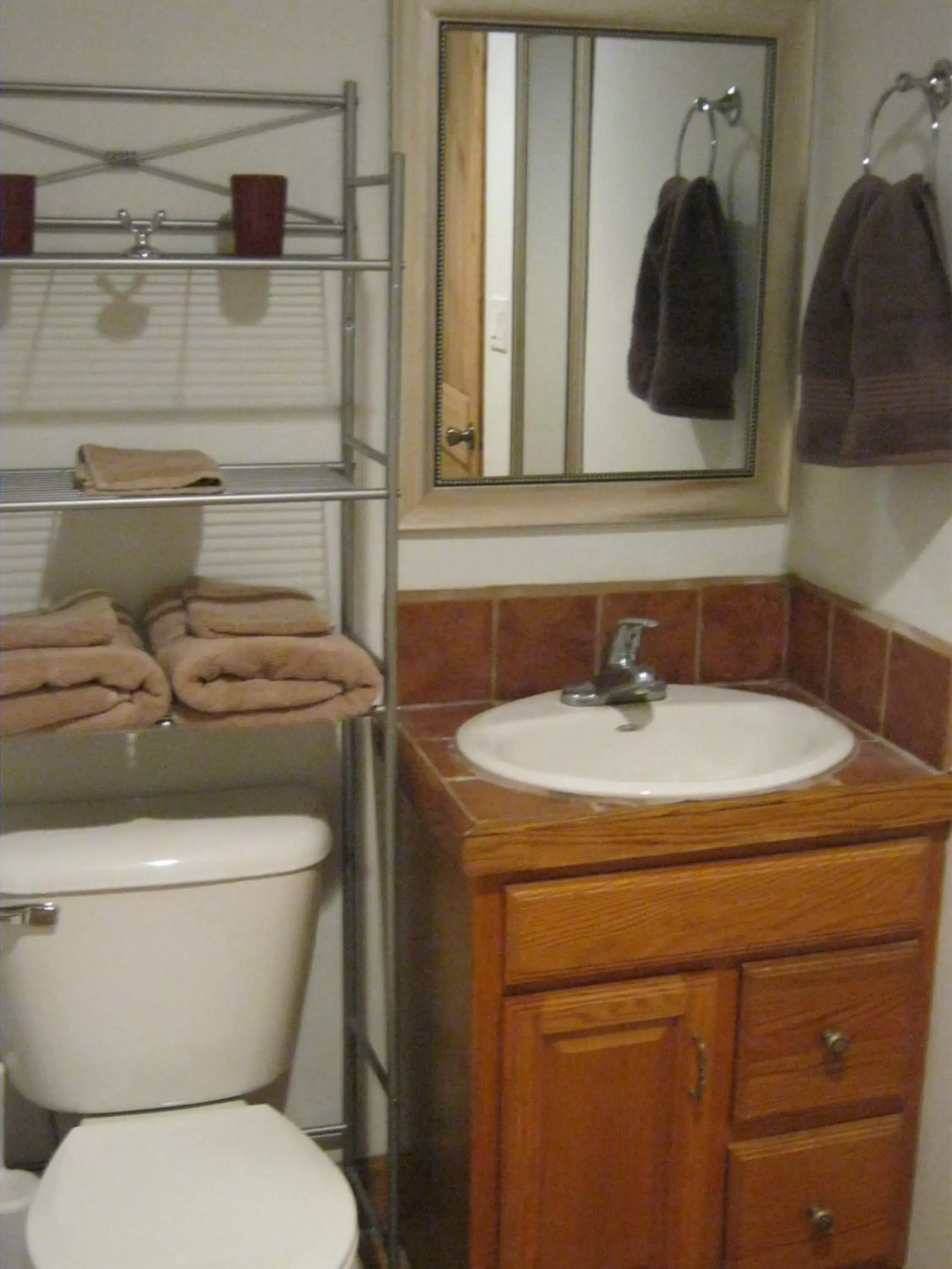 Bathroom in Shady Brook Inn Village/Resort