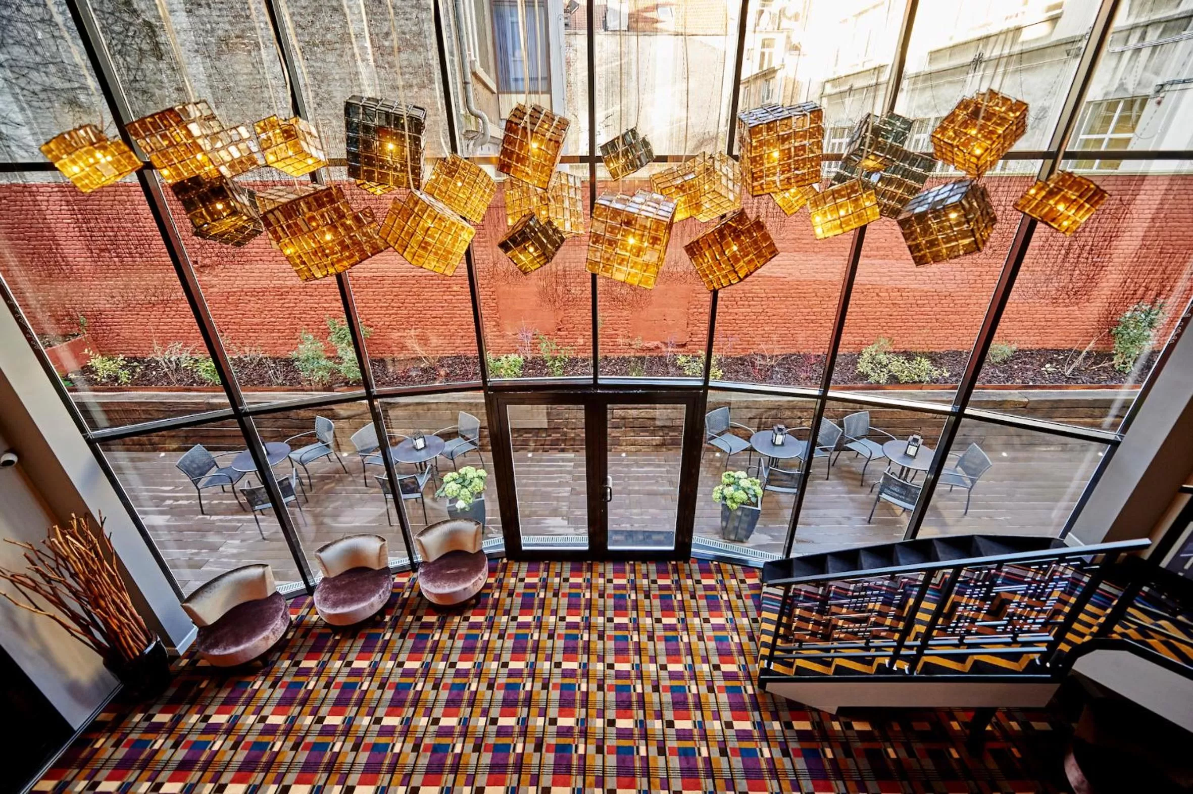 Balcony/Terrace in Hotel The Augustin