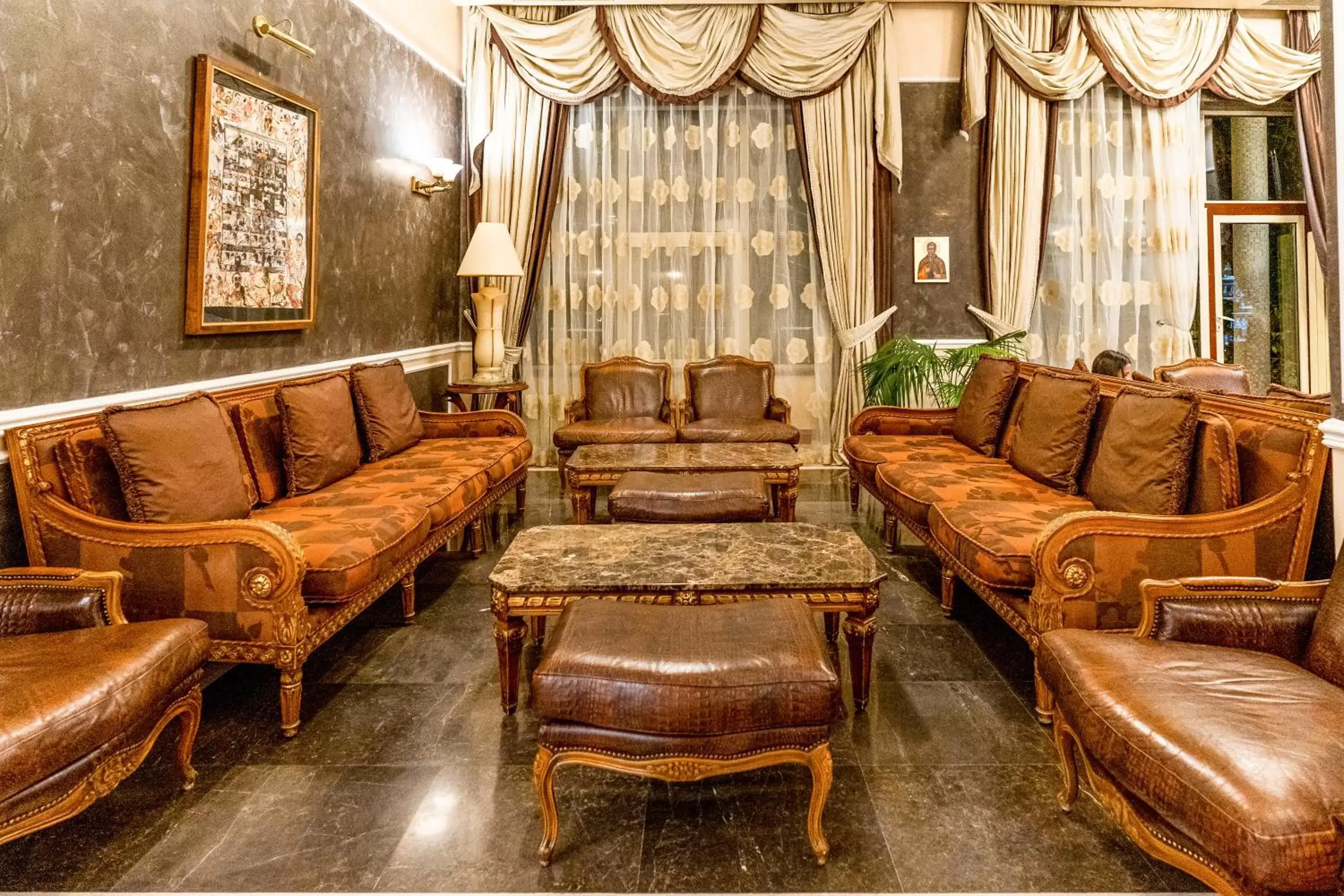 Lobby or reception in Grand Hotel Pomorie - Medical spa Lobby or reception in Grand Hotel Pomorie - Medical spa