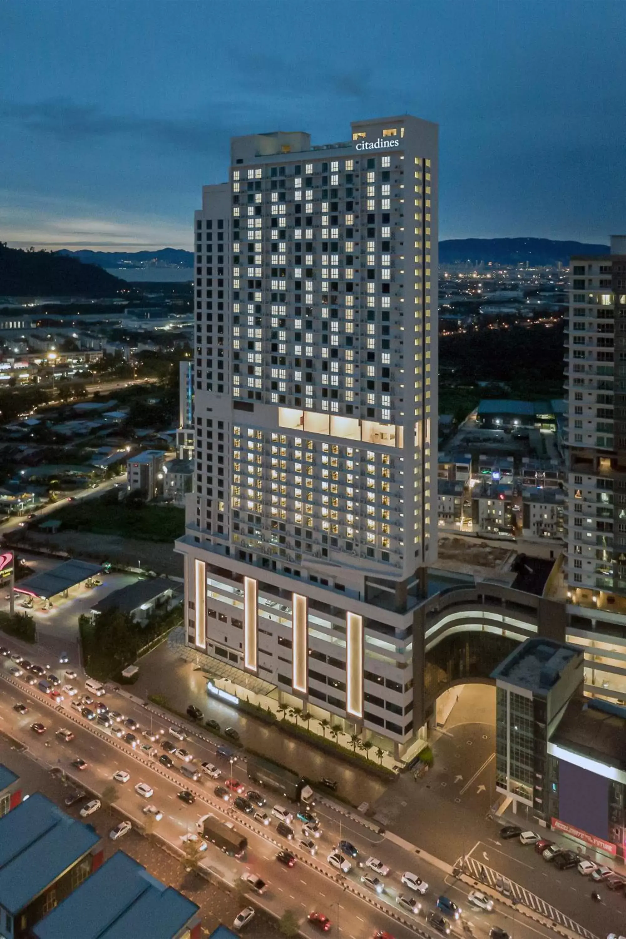 Property building, Bird's-eye View in Citadines Prai Penang