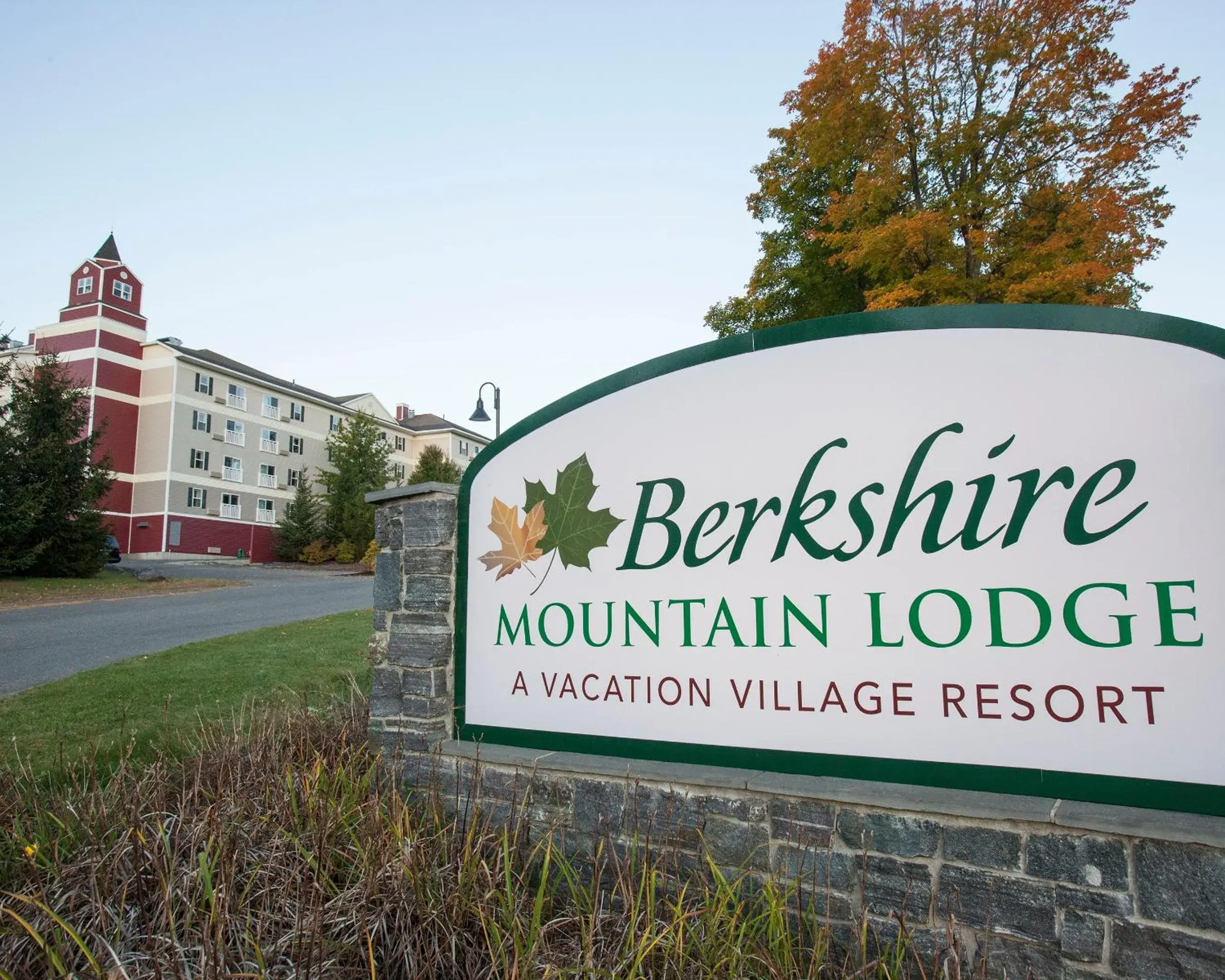 Property logo or sign in Berkshire Mountain Lodge