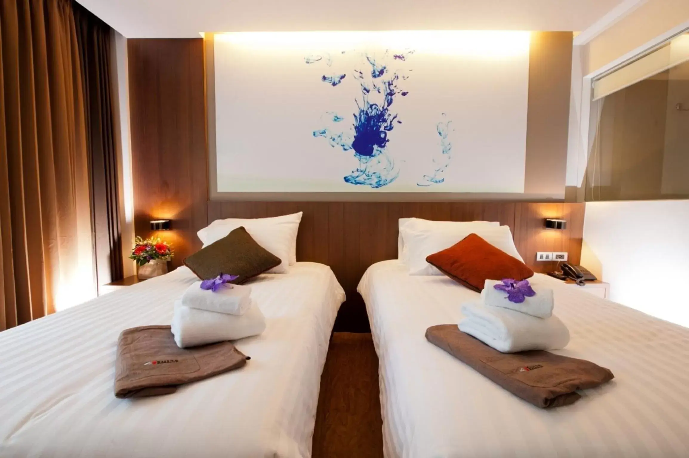 Bed in 41 Suite Bangkok