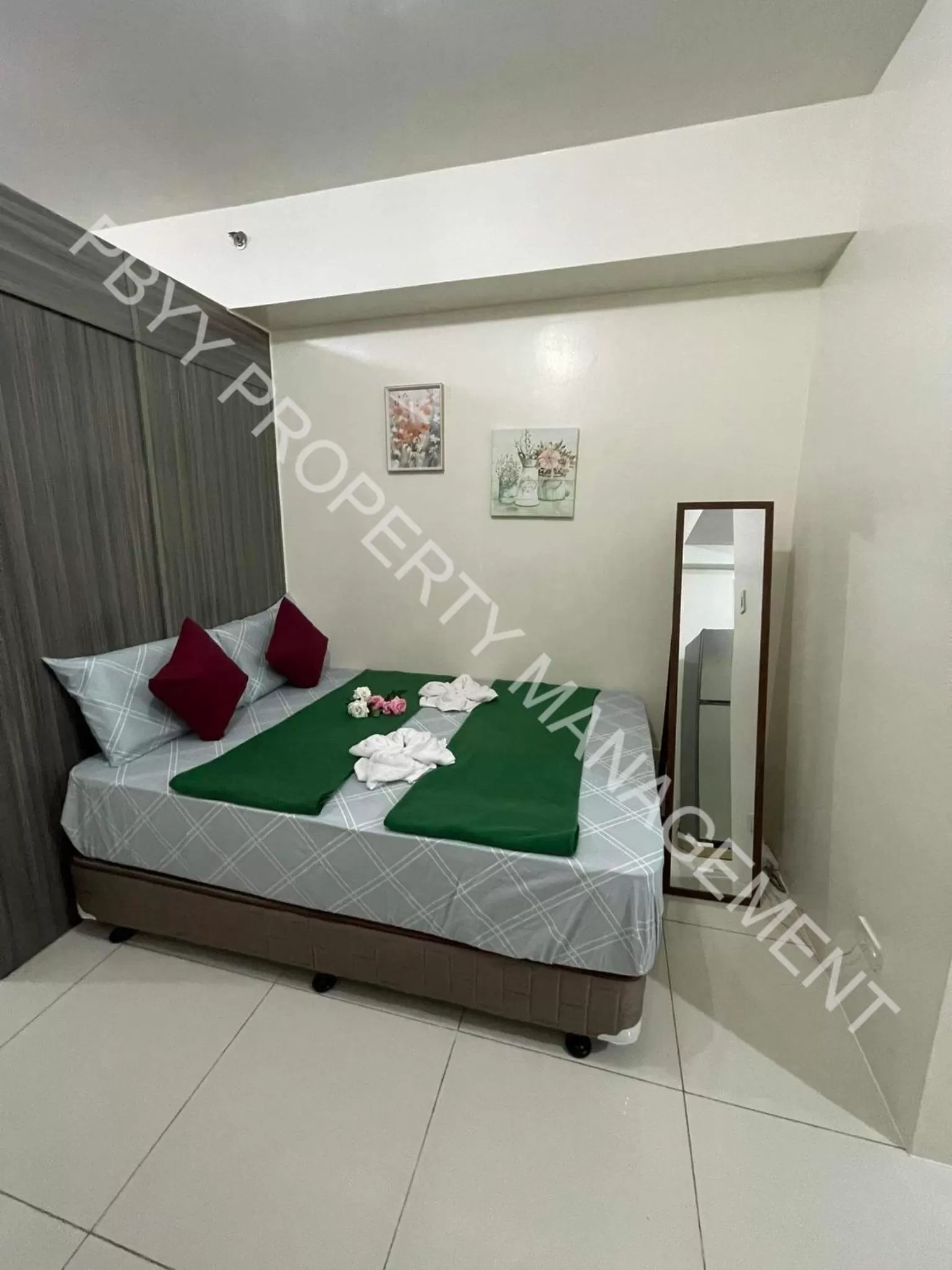 Bed in Green Residences Staycation by PBYY