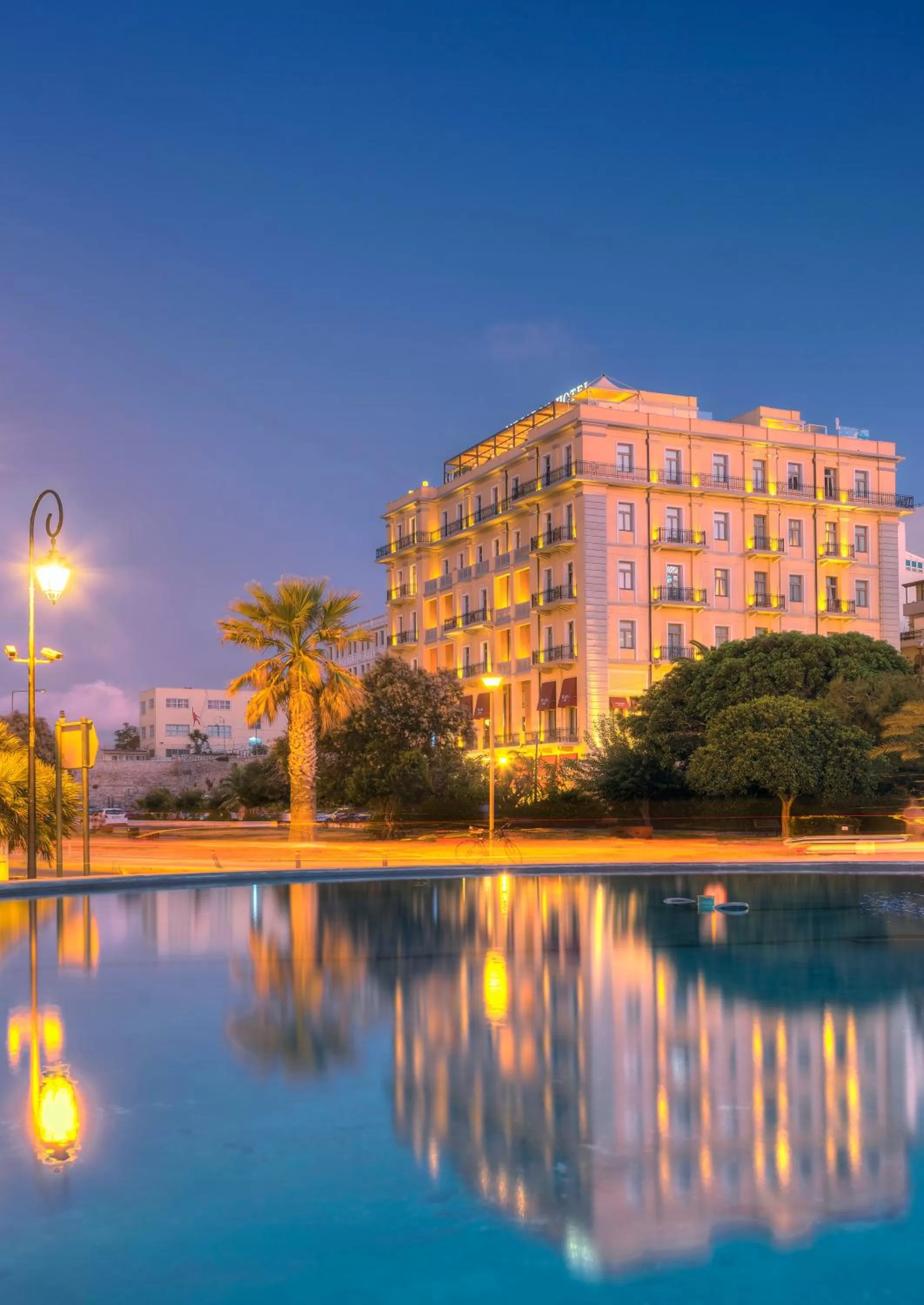 Property building in GDM Megaron, Historical Monument Hotel