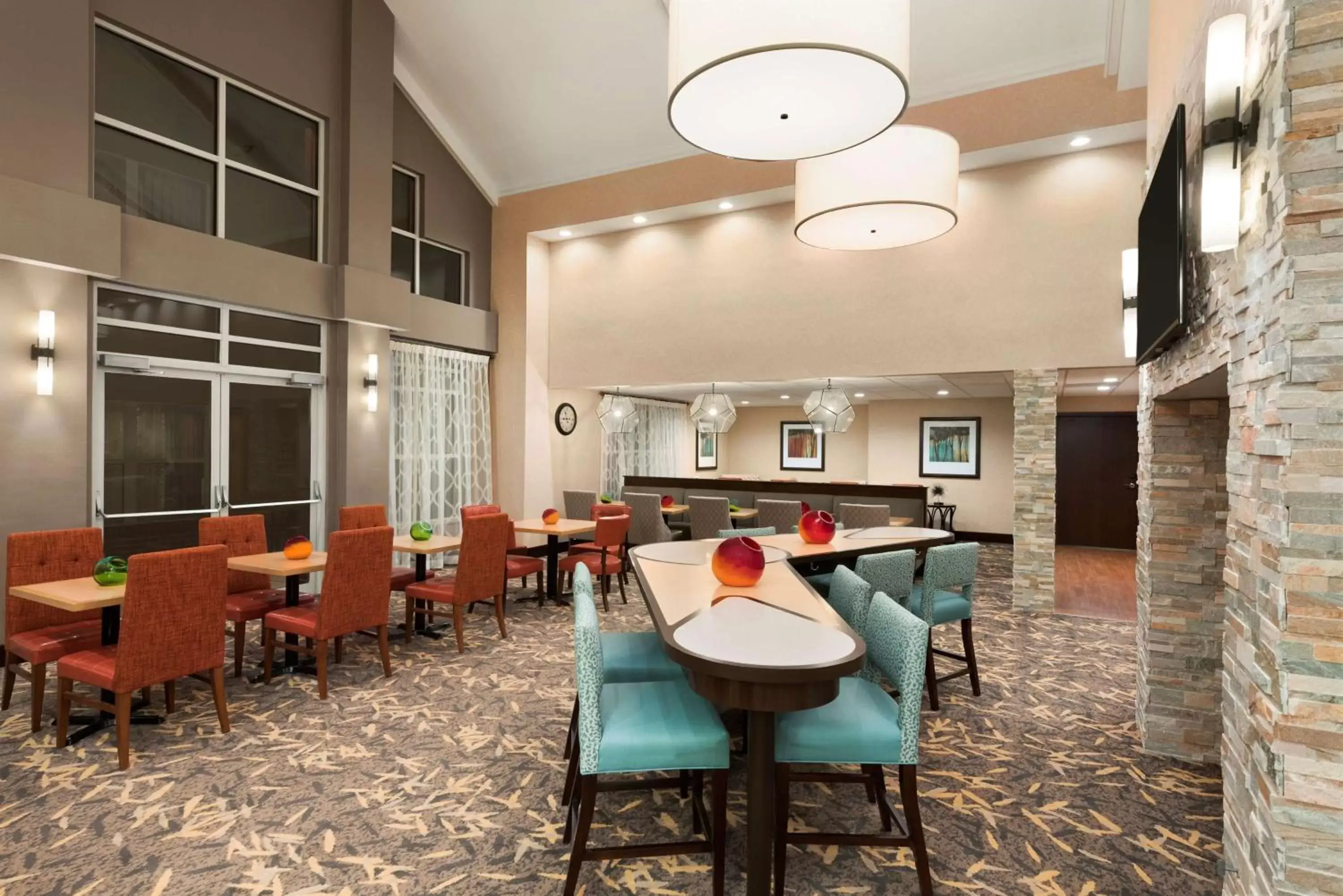 Lobby or reception, Restaurant/Places to Eat in Homewood Suites by Hilton Columbus-Hilliard