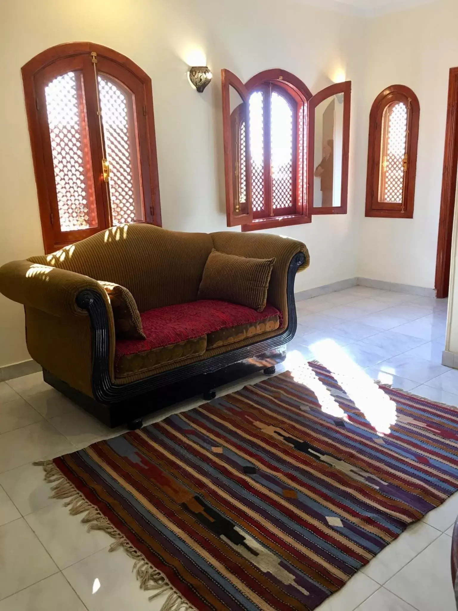 Seating Area in New Memnon Hotel