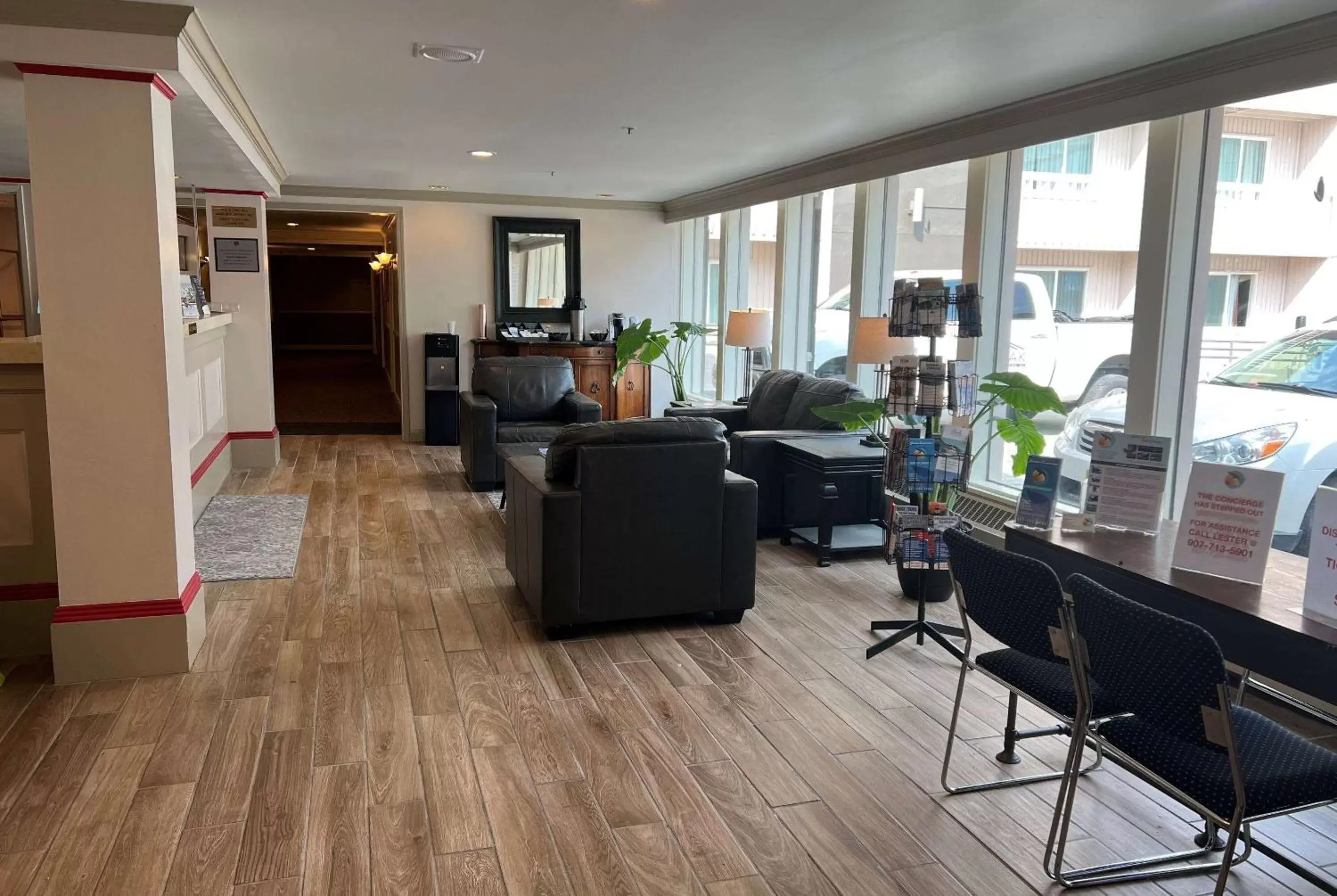 Lobby or reception in Ramada by Wyndham Juneau Lobby or reception in Ramada by Wyndham Juneau