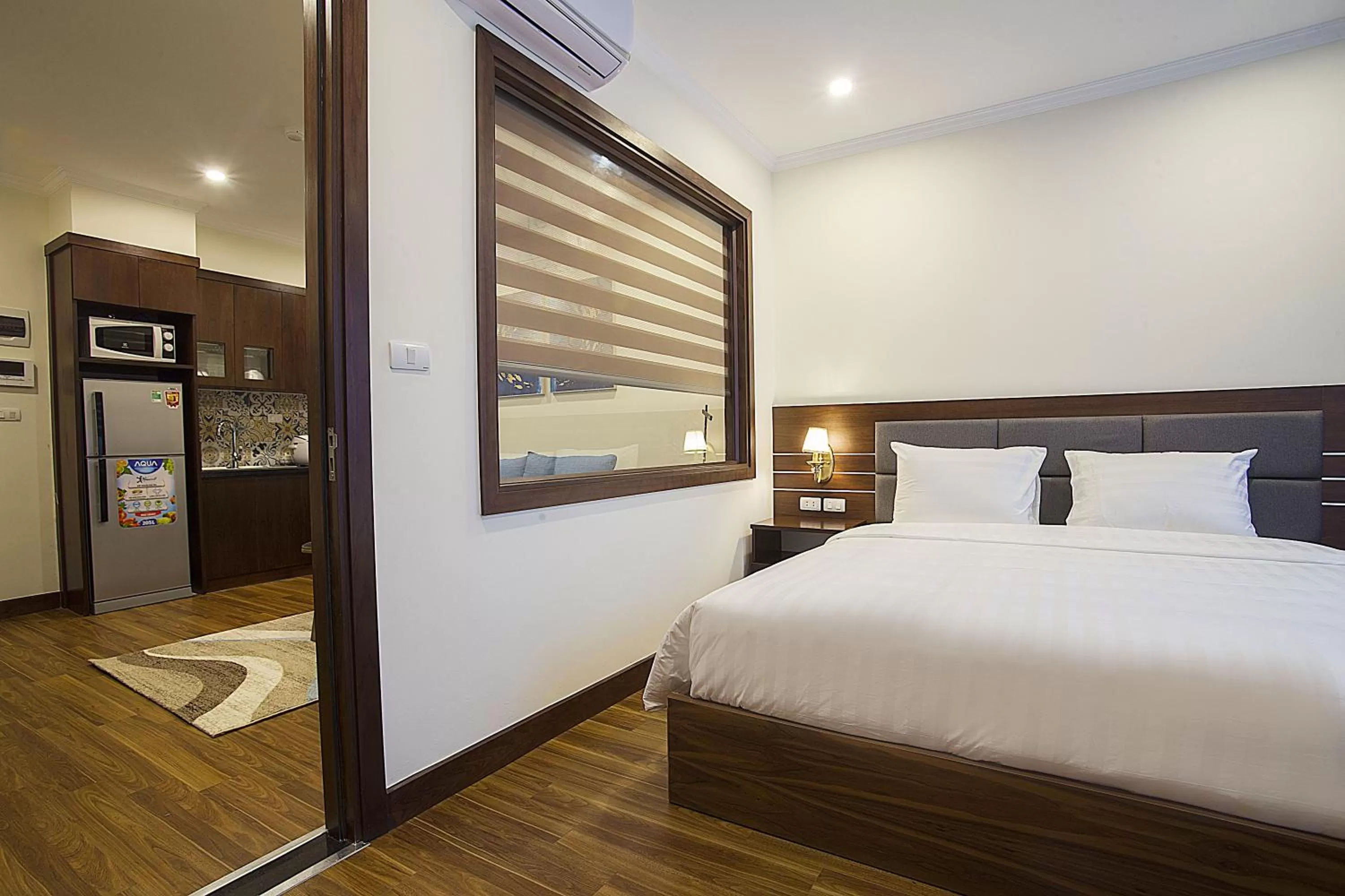Bed in Newsky Serviced Apartment