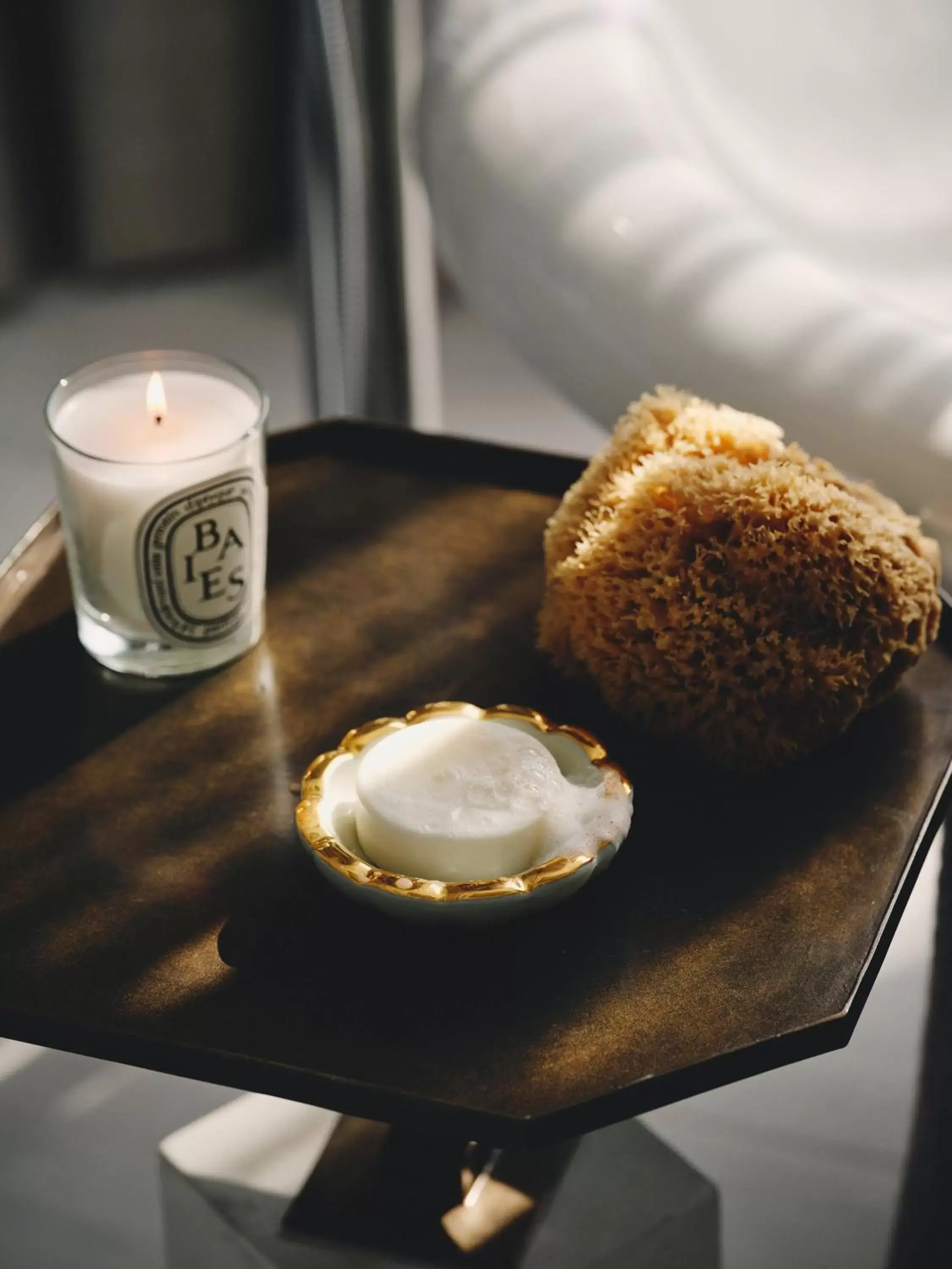 Bathroom in Boston Harbor Hotel Bathroom in Boston Harbor Hotel