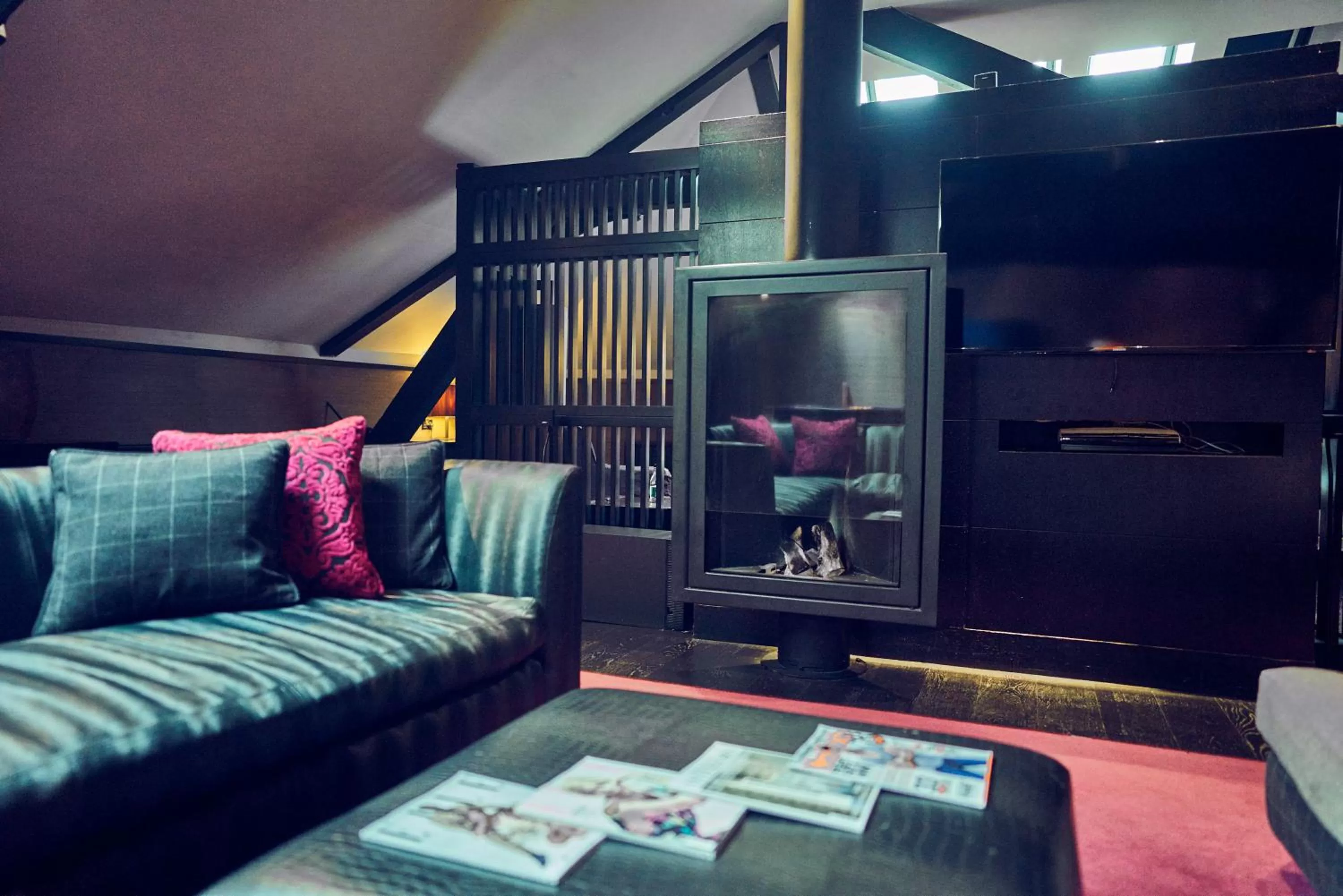 Living room in Malmaison Belfast