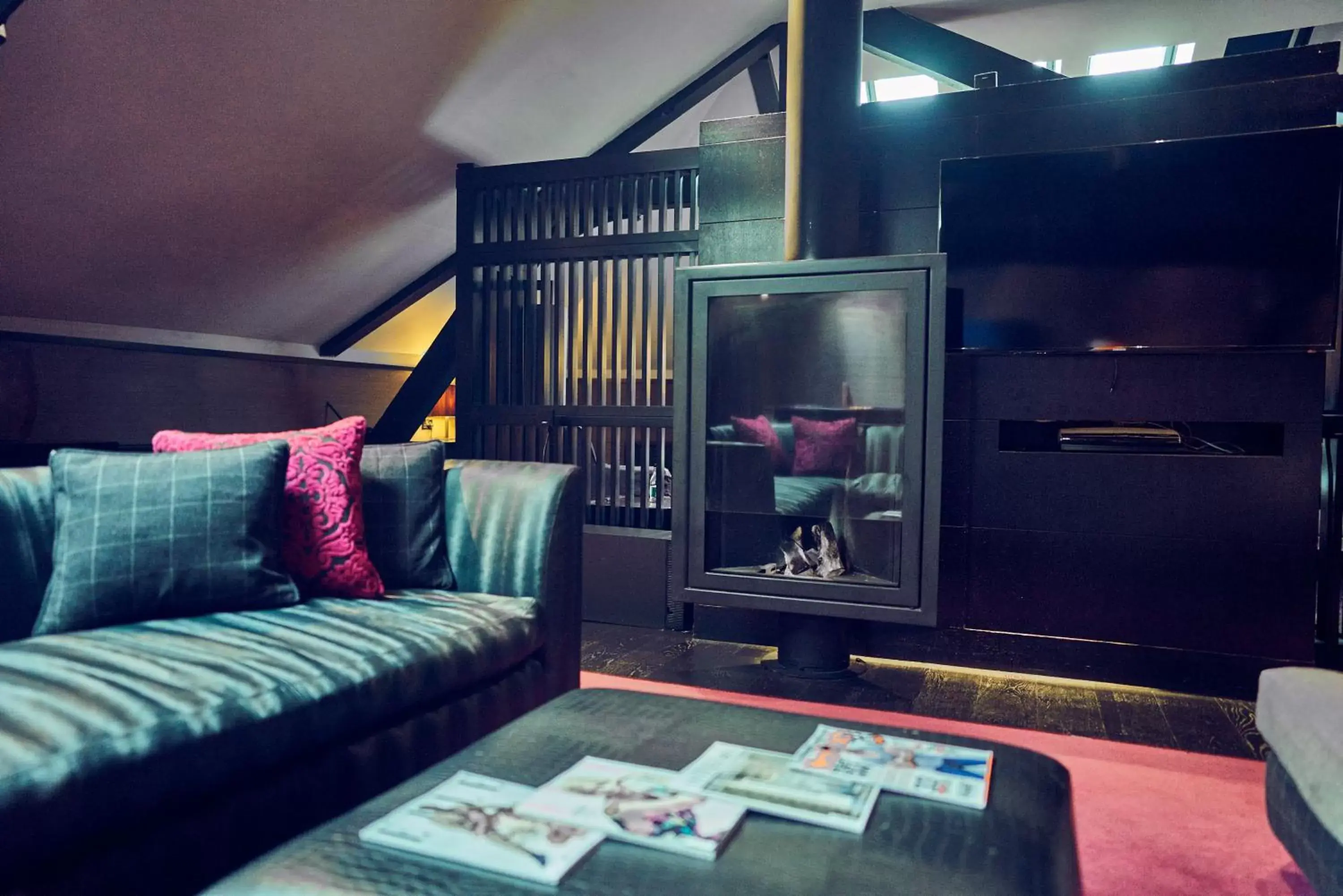 Living room in Malmaison Belfast Living room in Malmaison Belfast