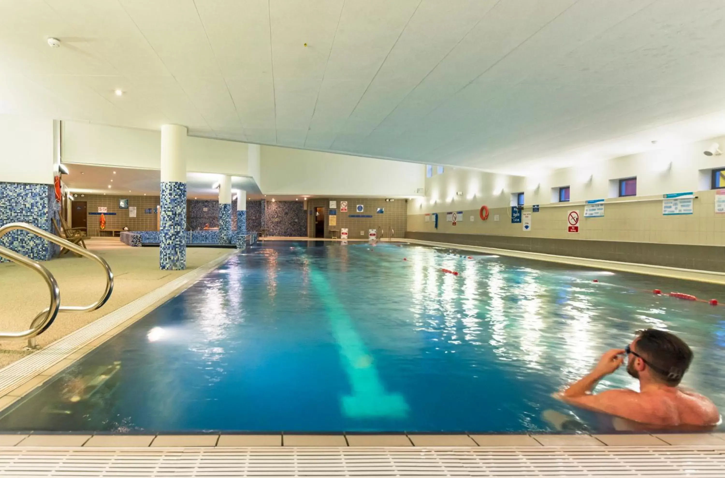 Pool view, Swimming Pool in Clayton Hotel Liffey Valley