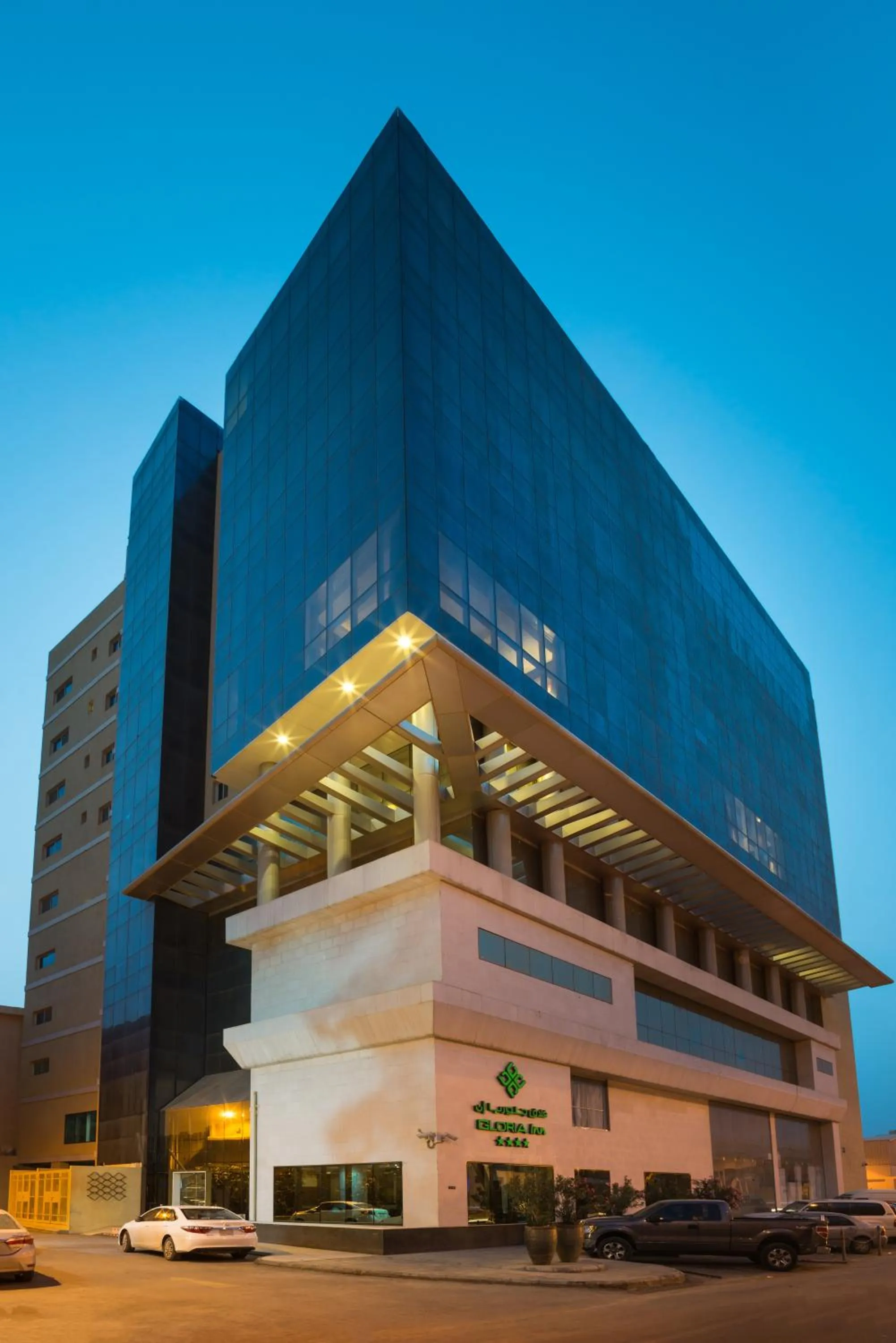 Property building in Gloria Inn Riyadh