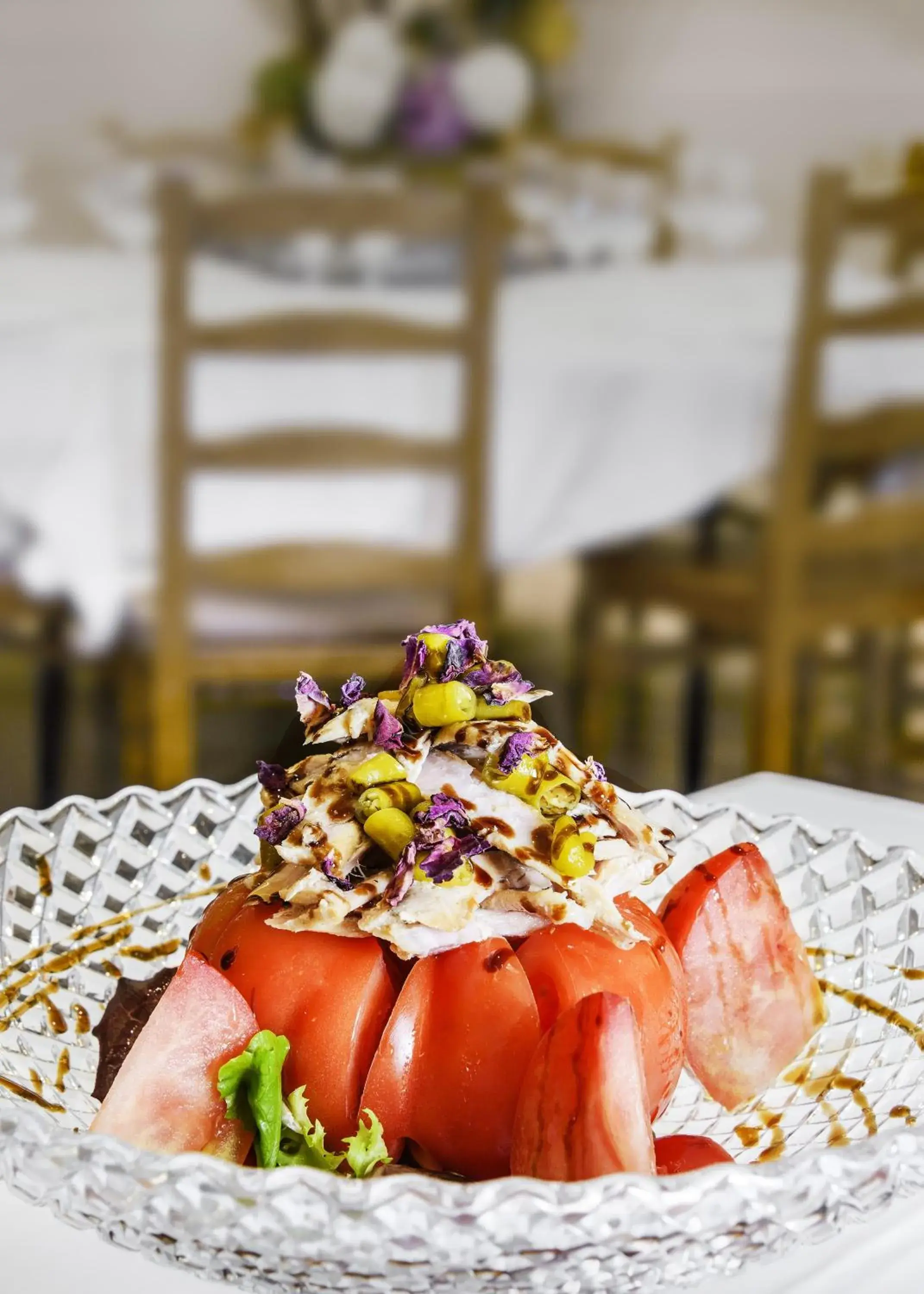 Food close-up in Hotel El Acebo