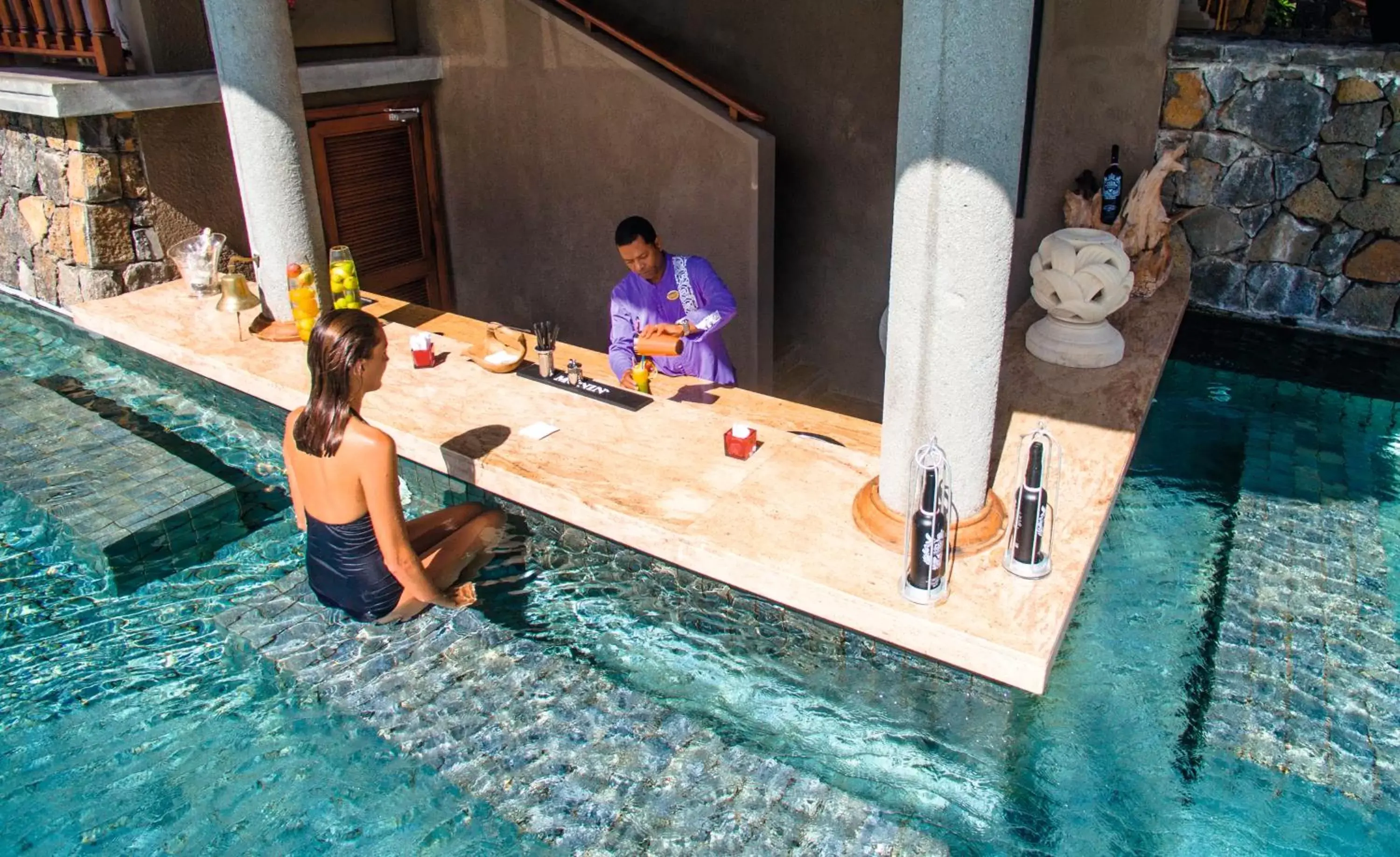 Swimming pool in Constance Prince Maurice