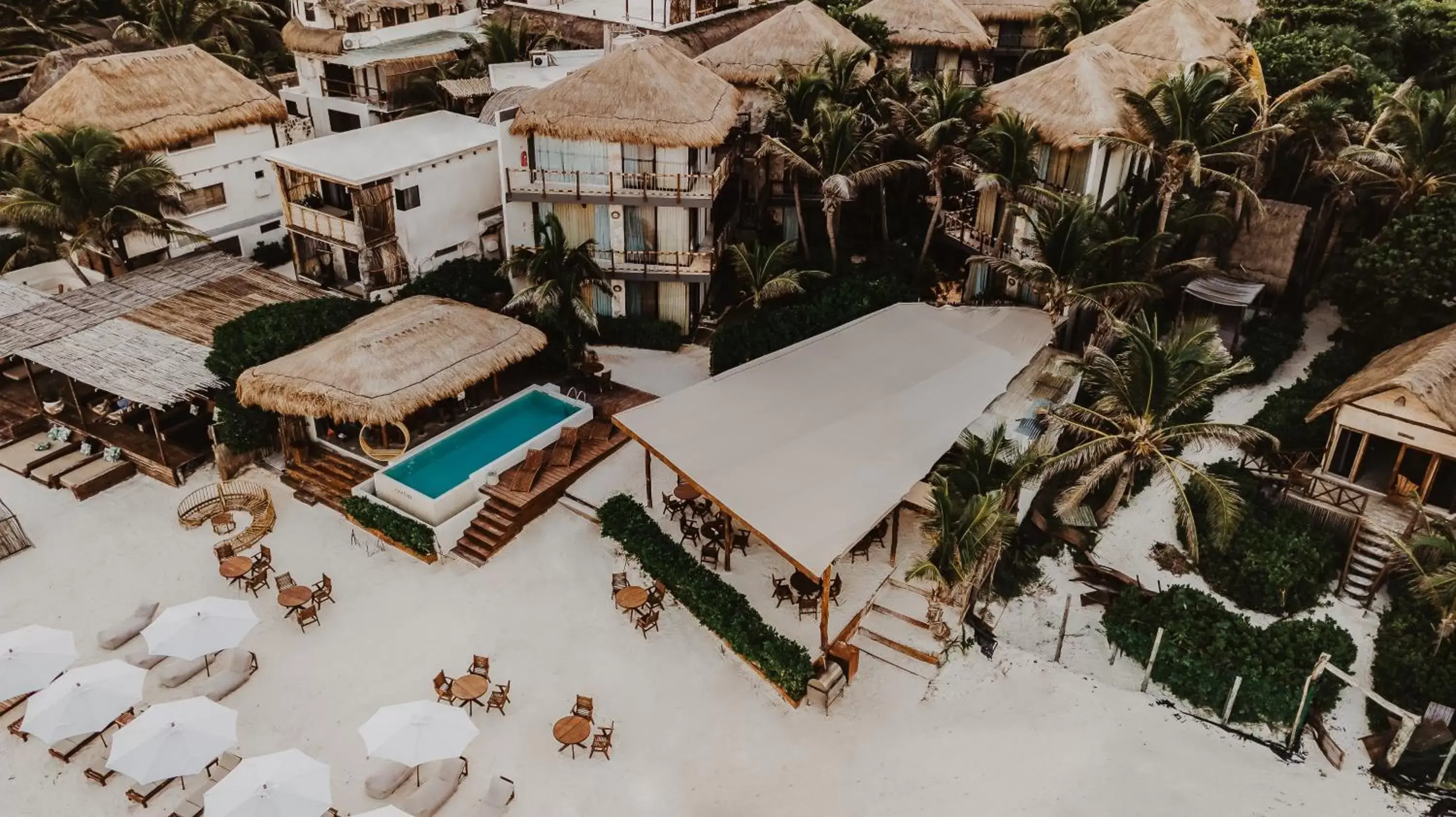 Property building, Bird's-eye View in Akkuun Tulum - Adults Only