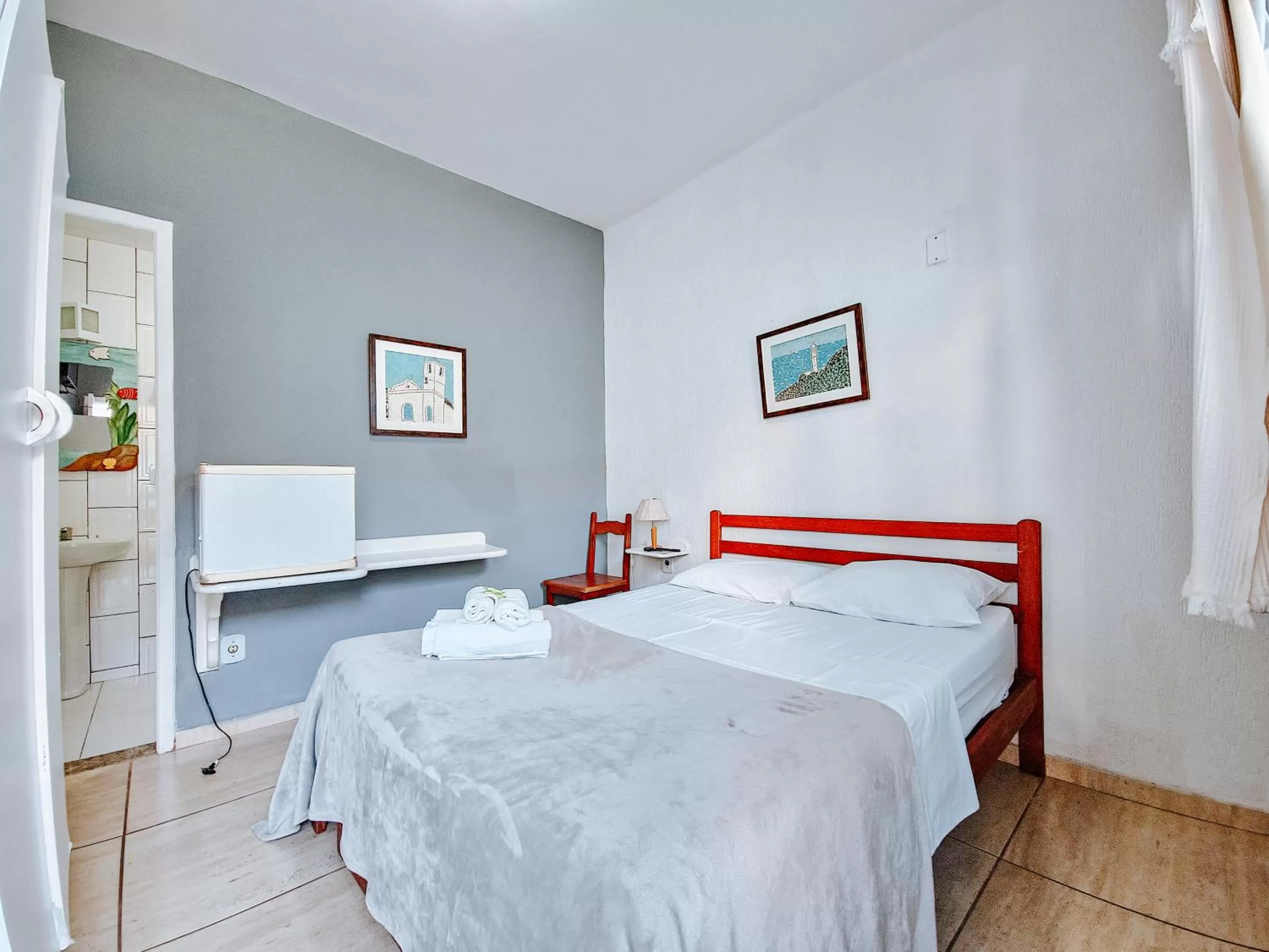 Bed in Suítes Água Marinha