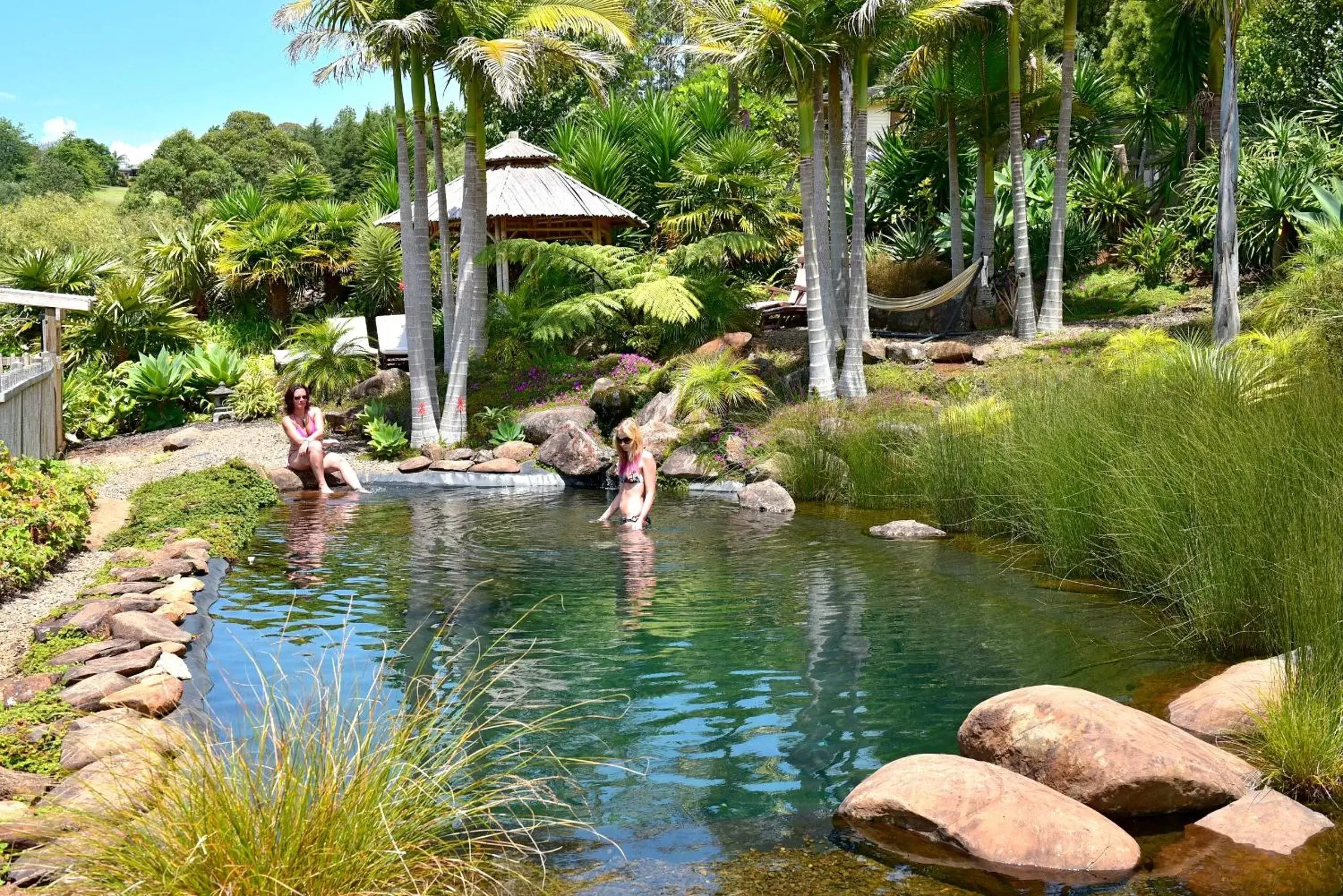 Pool view in Avalon Resort