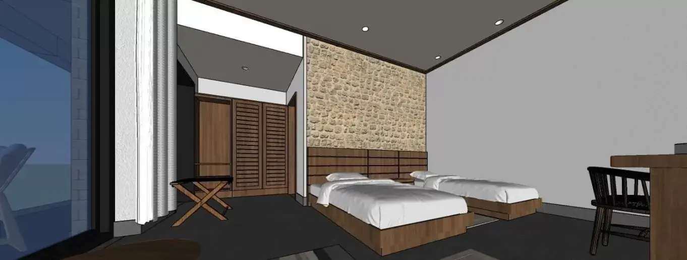 Bedroom in Raniban Retreat
