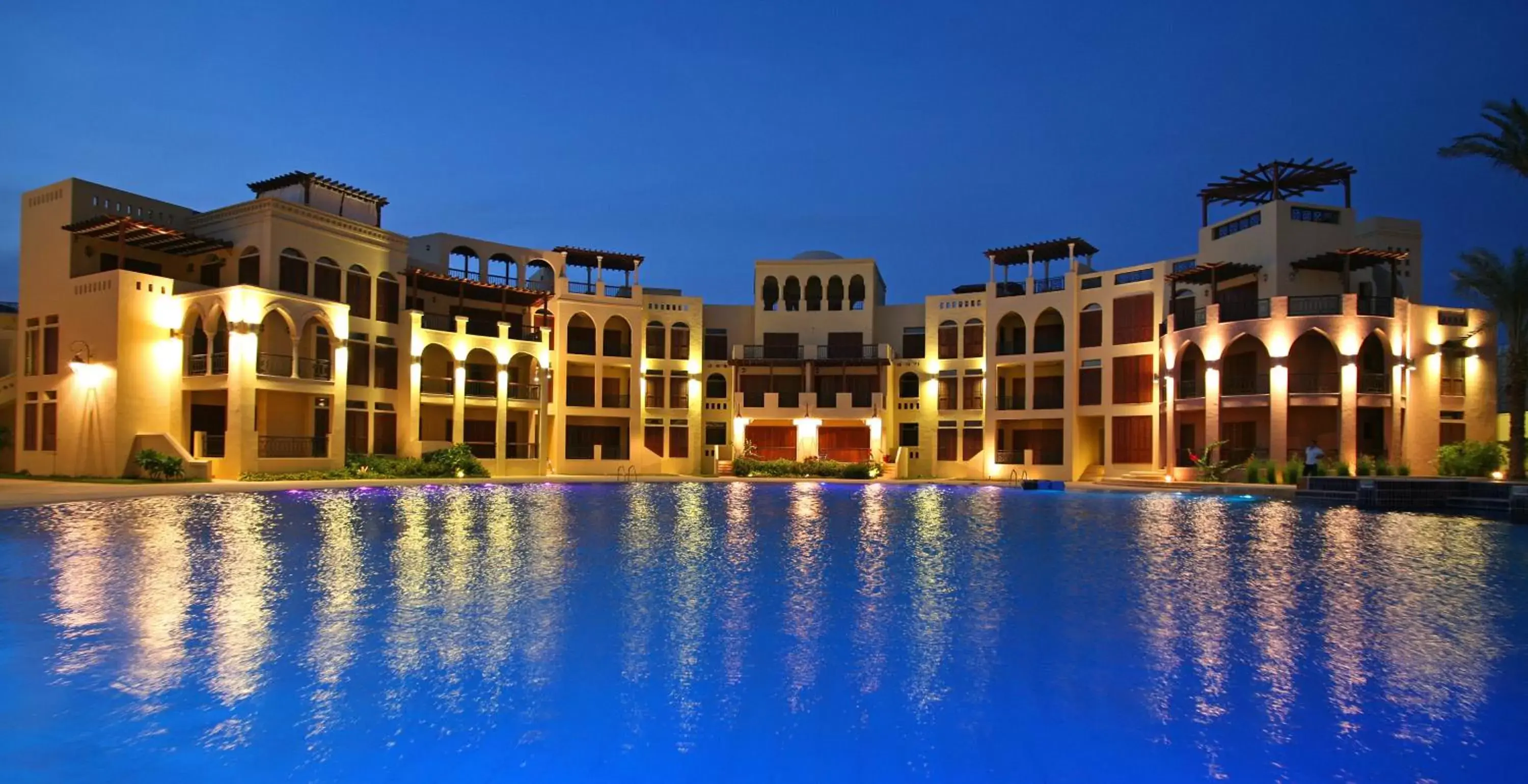 Pool view in Tala Bay Residence - Families Only Pool view in Tala Bay Residence - Families Only