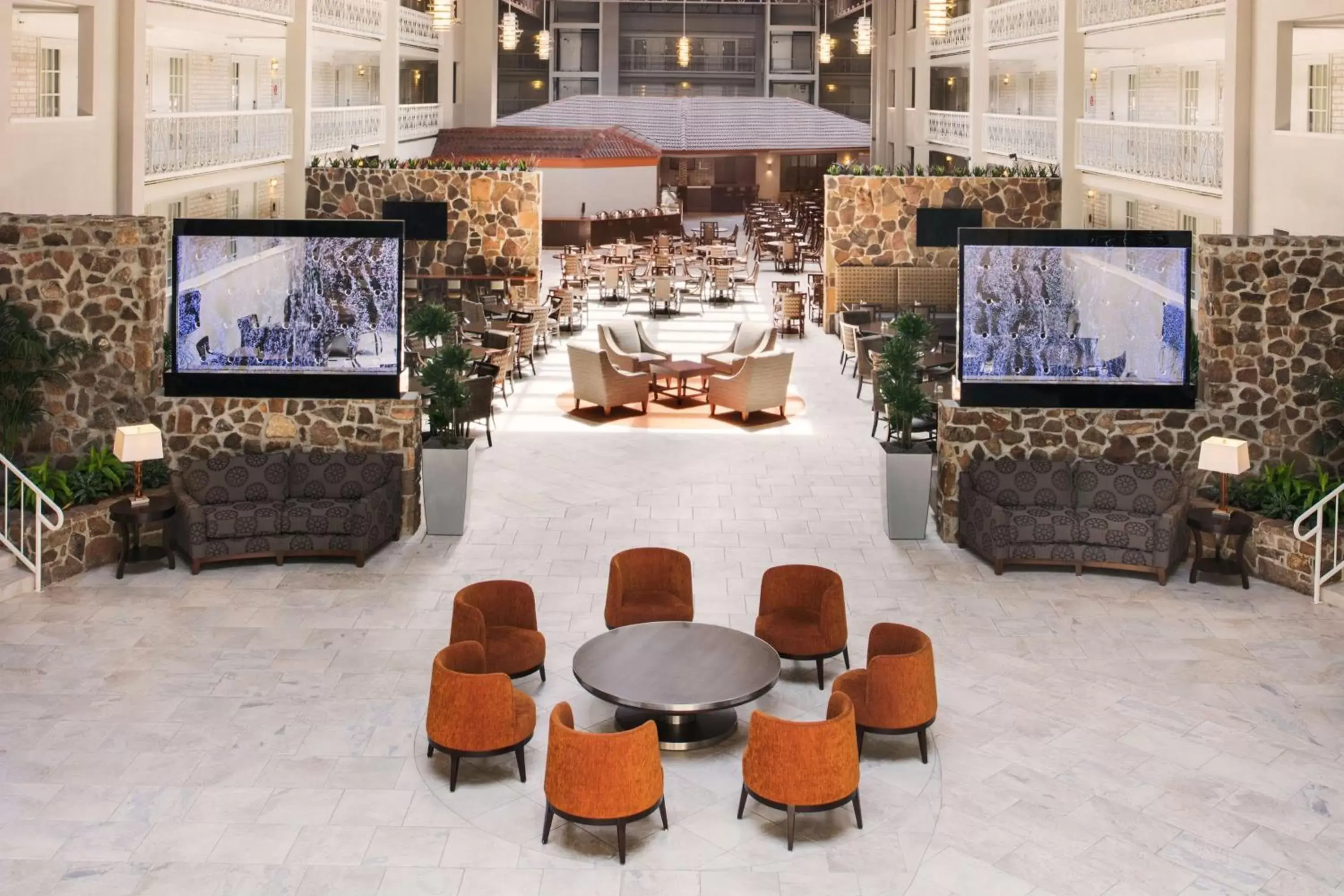 Lobby or reception in Embassy Suites Corpus Christi