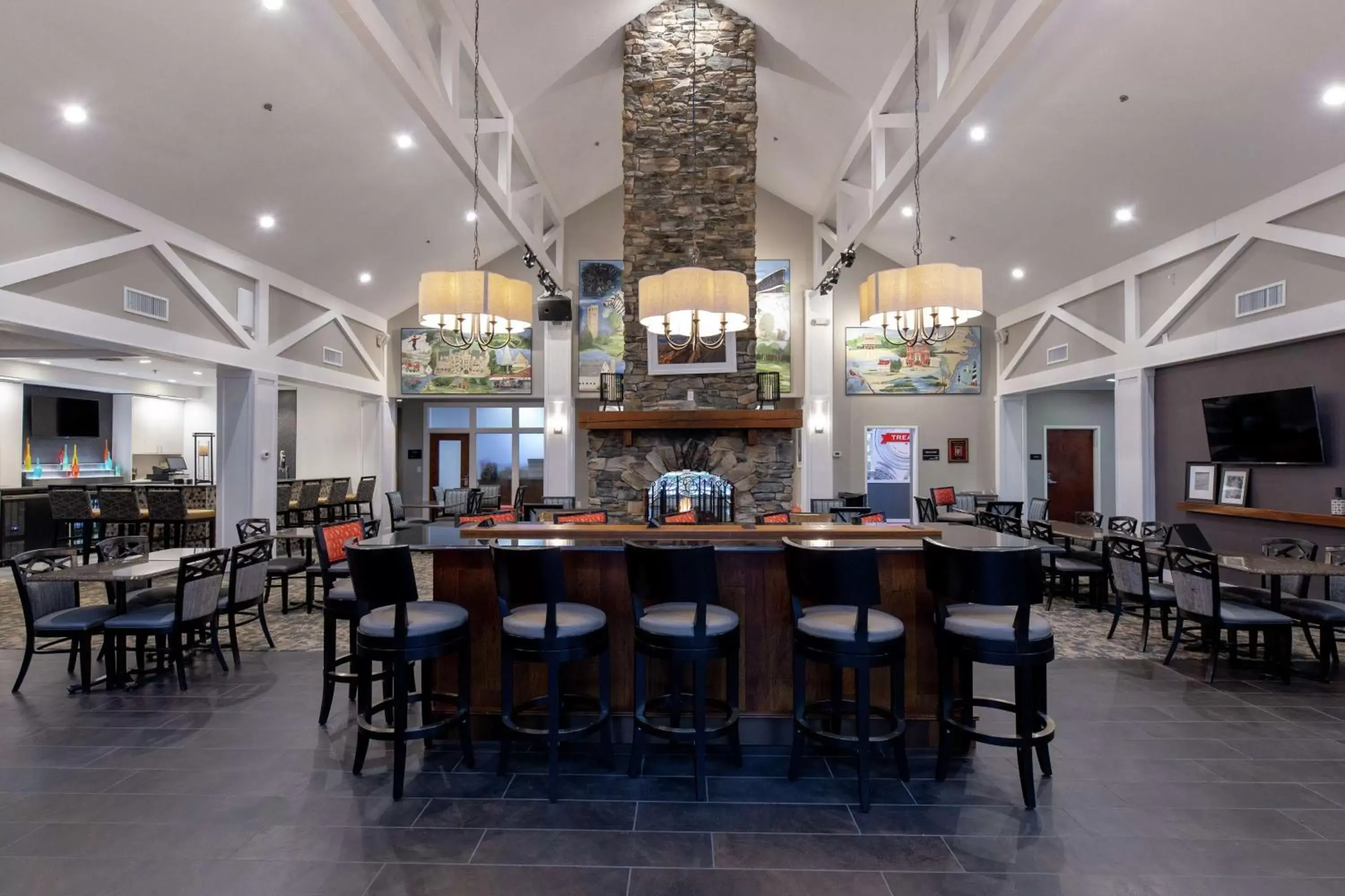 Lobby or reception in Hampton Inn & Suites Raleigh Cary Lenovo Center Lobby or reception in Hampton Inn & Suites Raleigh Cary Lenovo Center