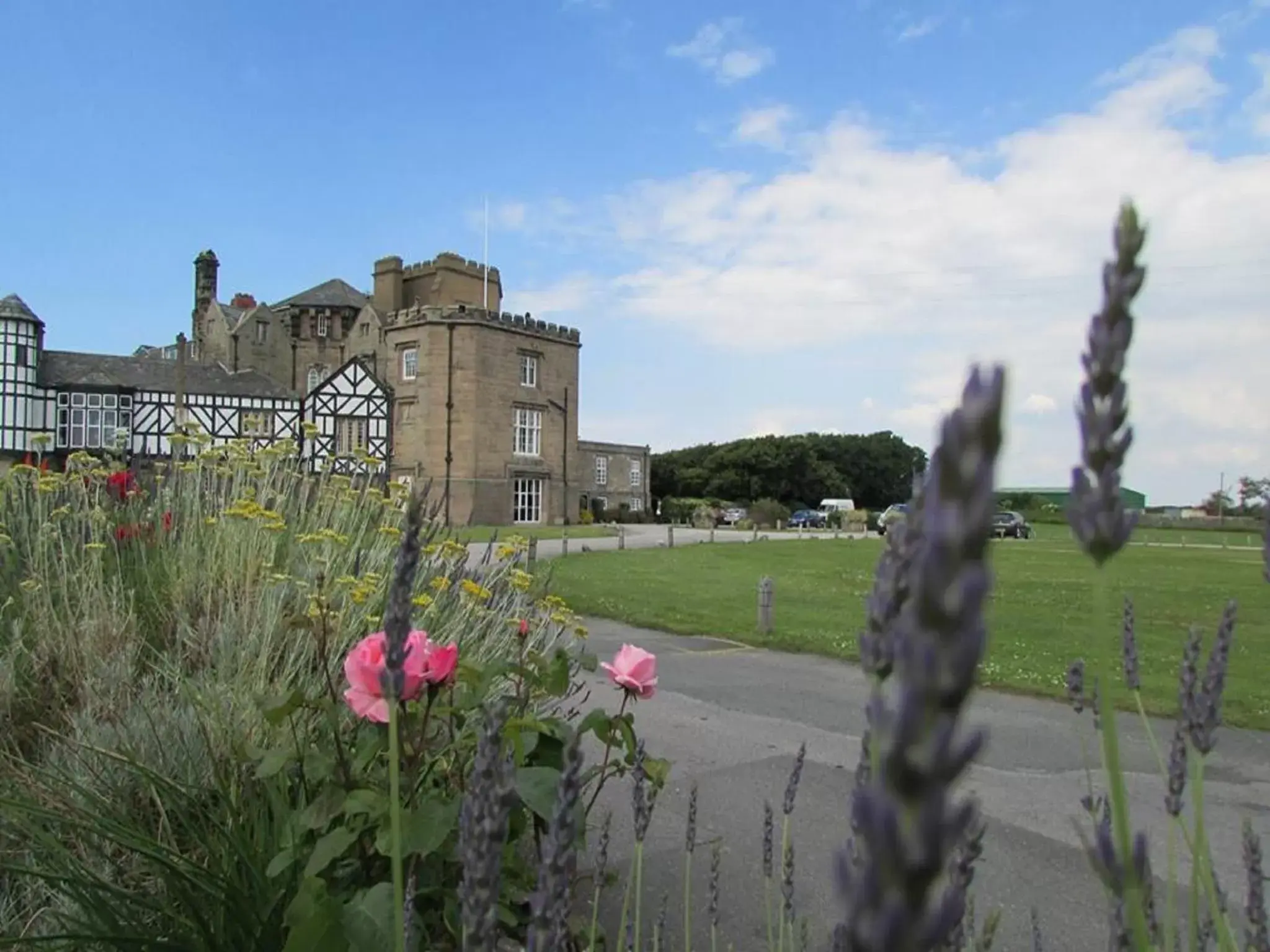 Facade/entrance, Property Building in Leasowe Castle Hotel