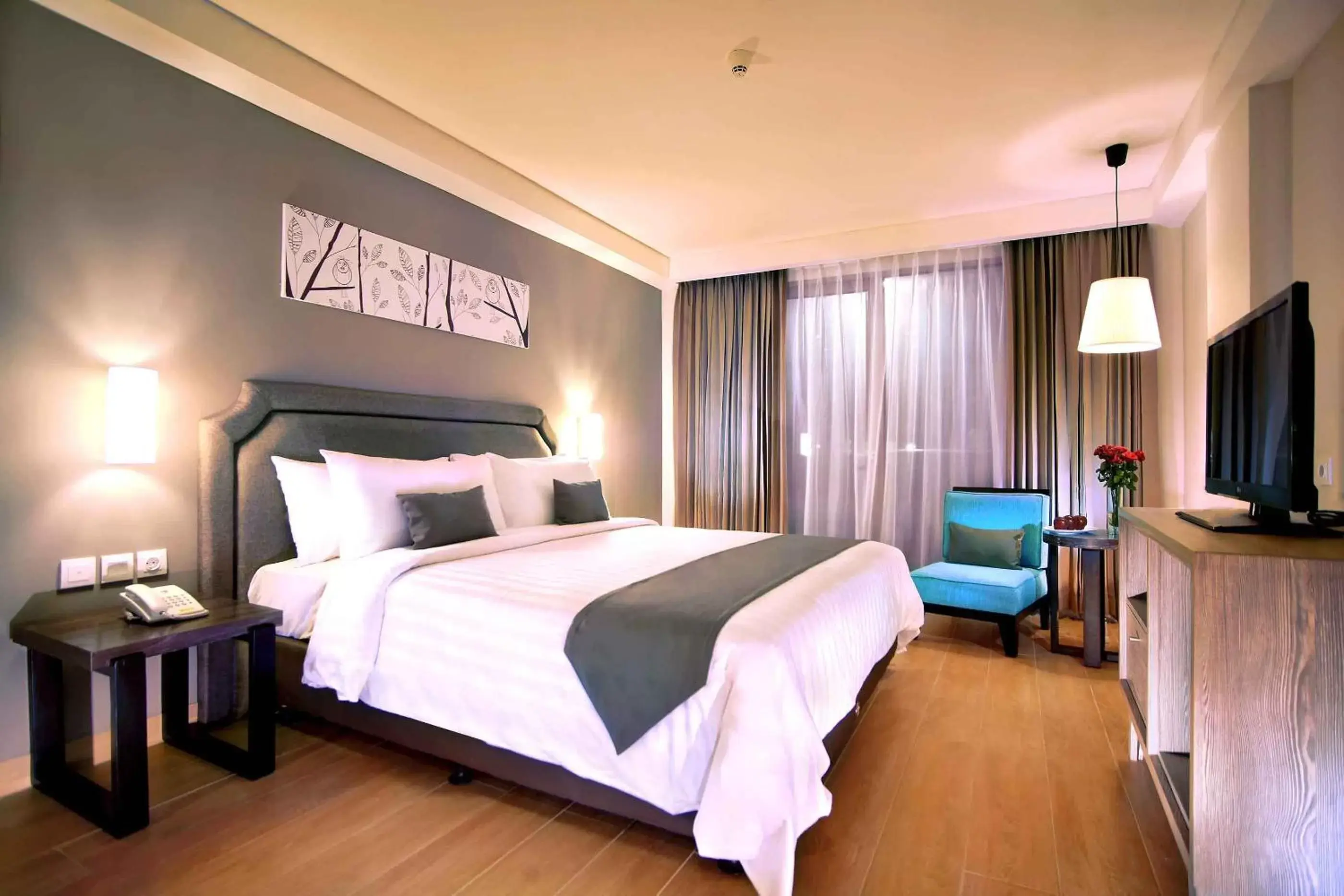 Bedroom, Bed in Harper Kuta Hotel by ASTON Bedroom, Bed in Harper Kuta Hotel by ASTON