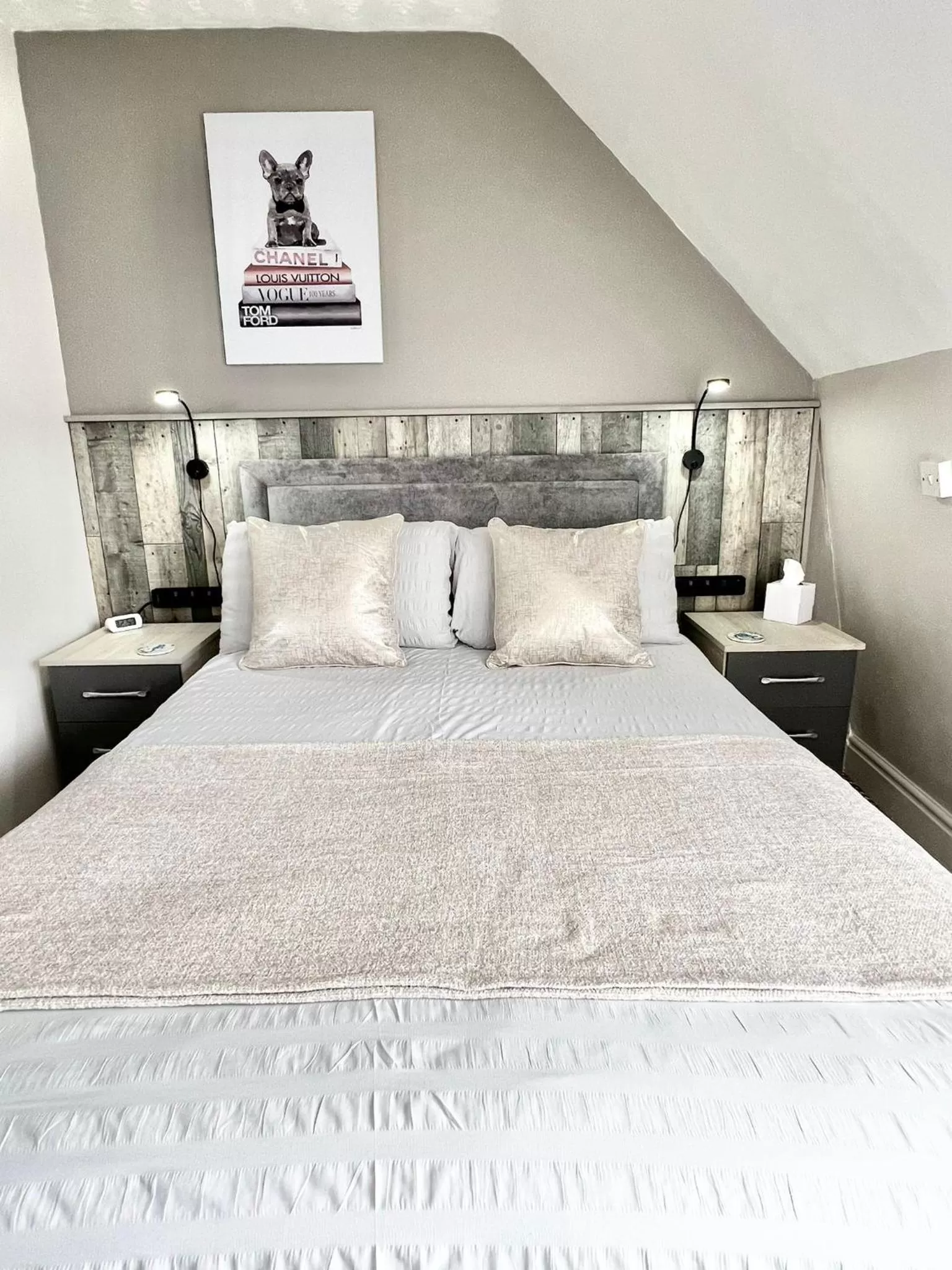 Bed in Belle Dene Guest House