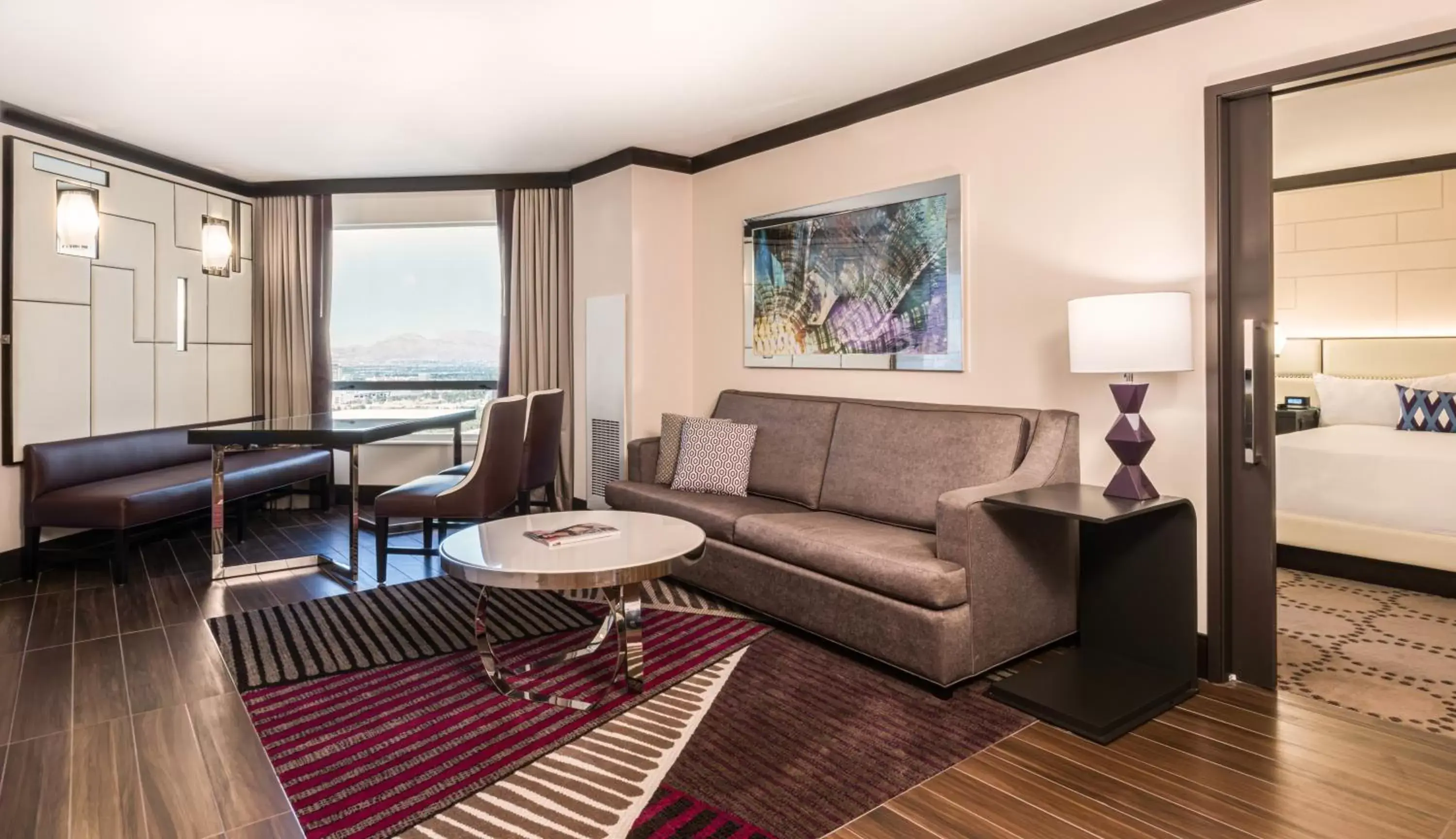 Living room in Harrah's Las Vegas, A Caesars Destination Living room in Harrah's Las Vegas, A Caesars Destination